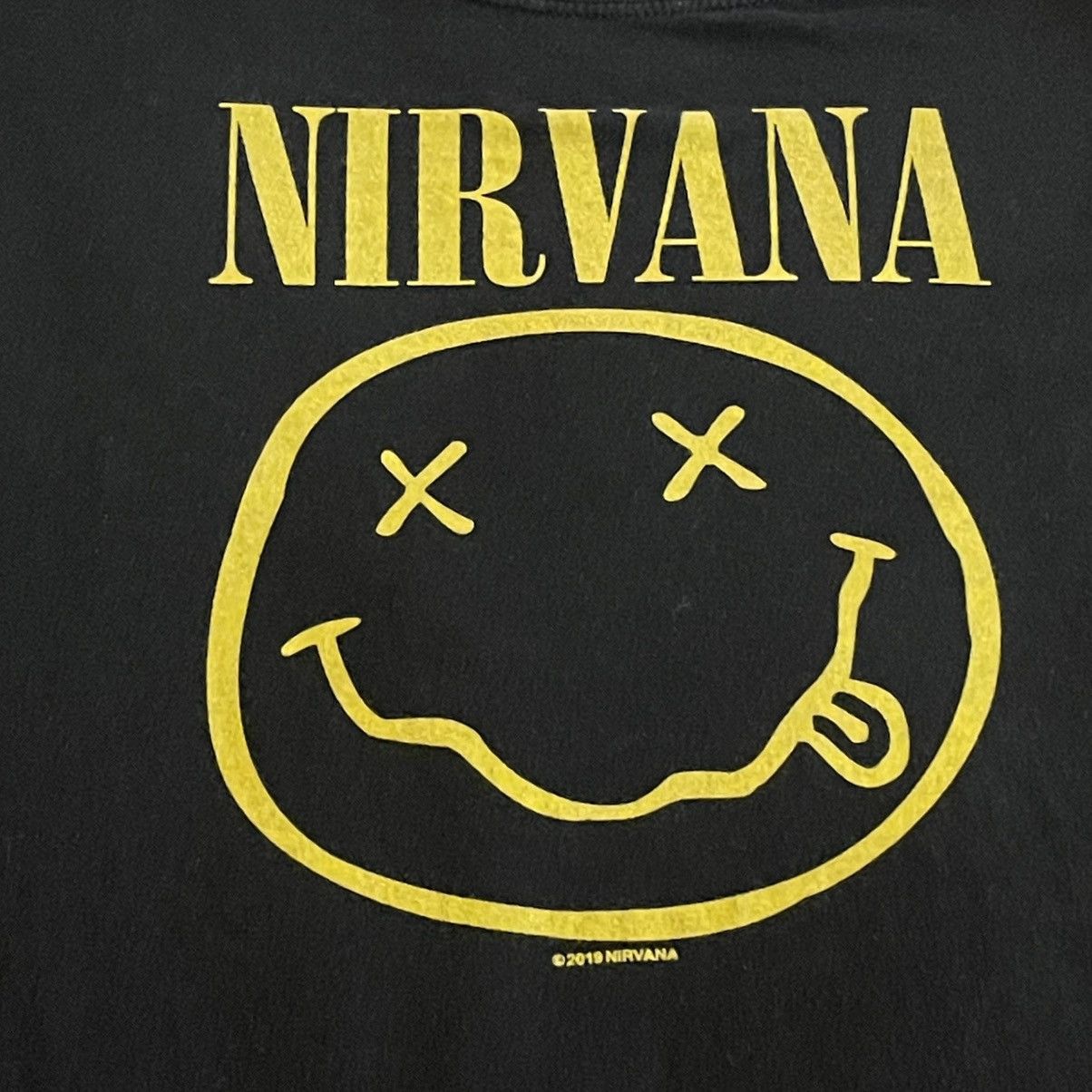 Nirvana Nirvana Shirt Men XL Black Graphic Streetwear Workout Tee Size US XL / EU 56 / 4 - 4 Thumbnail