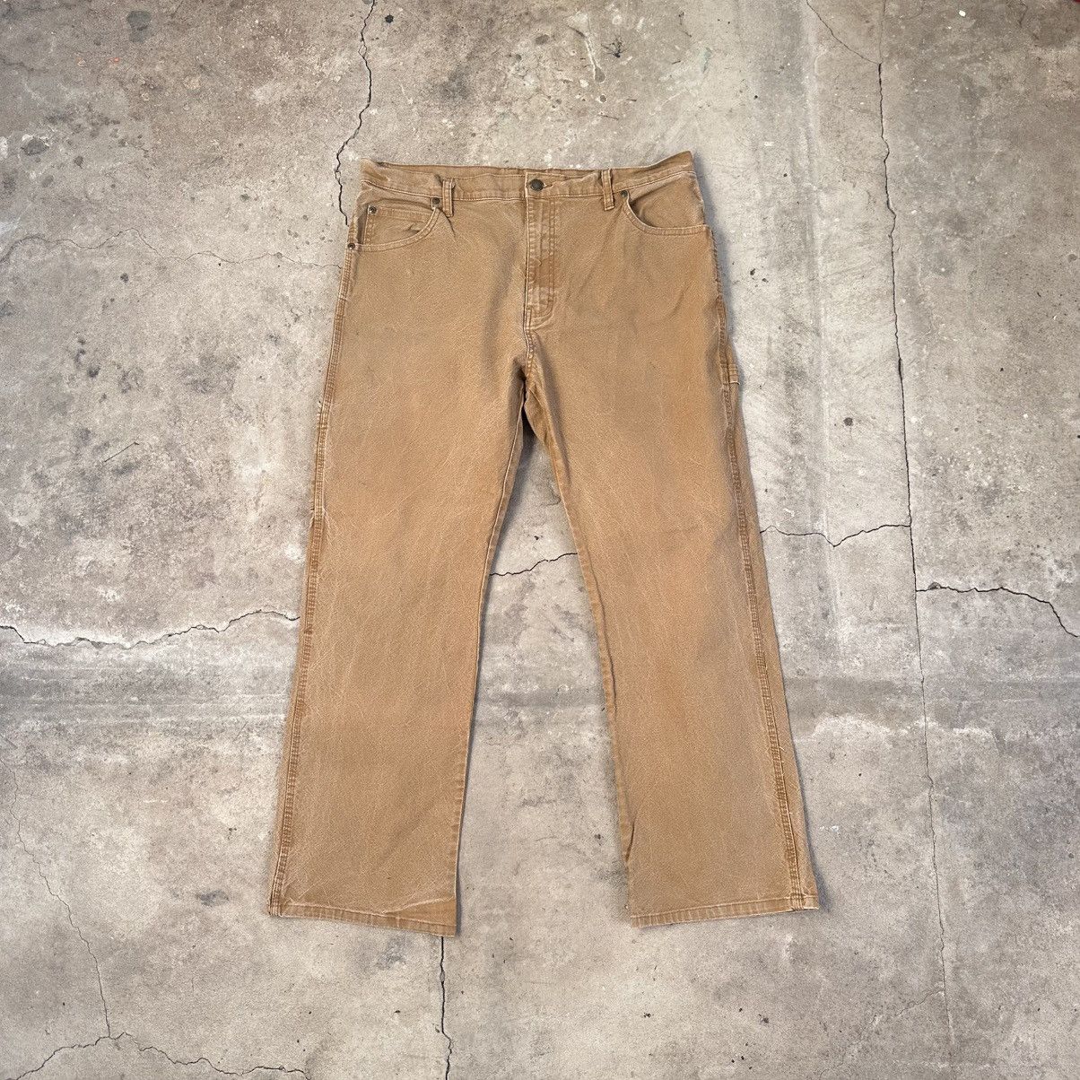 Dickies Vintage Dickies Carpenter Pants Men’s 36 X 30 Brown Canvas W Size US 36 / EU 52 - 5 Thumbnail