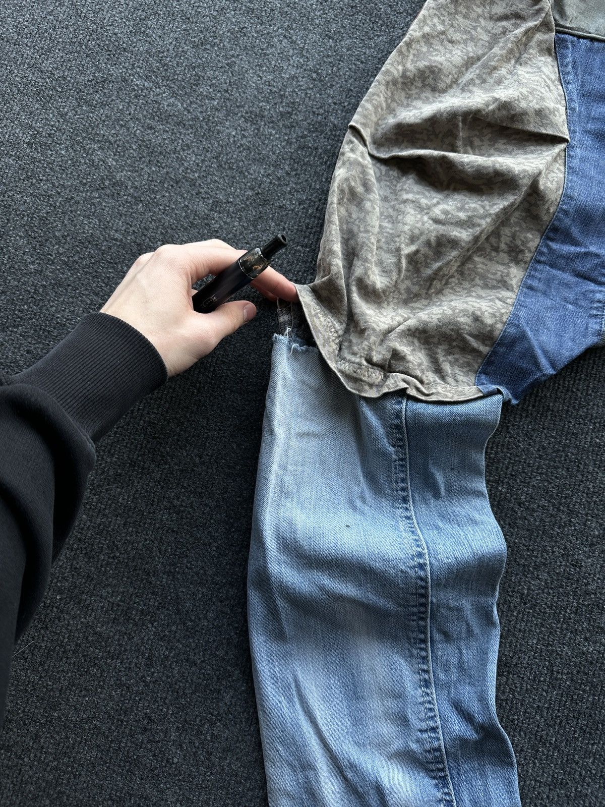 Other 🚨 JUNYA WATANABE STYLE PANTS PATCHWORK OVERSIZED Size US 32 / EU 48 - 4 Thumbnail