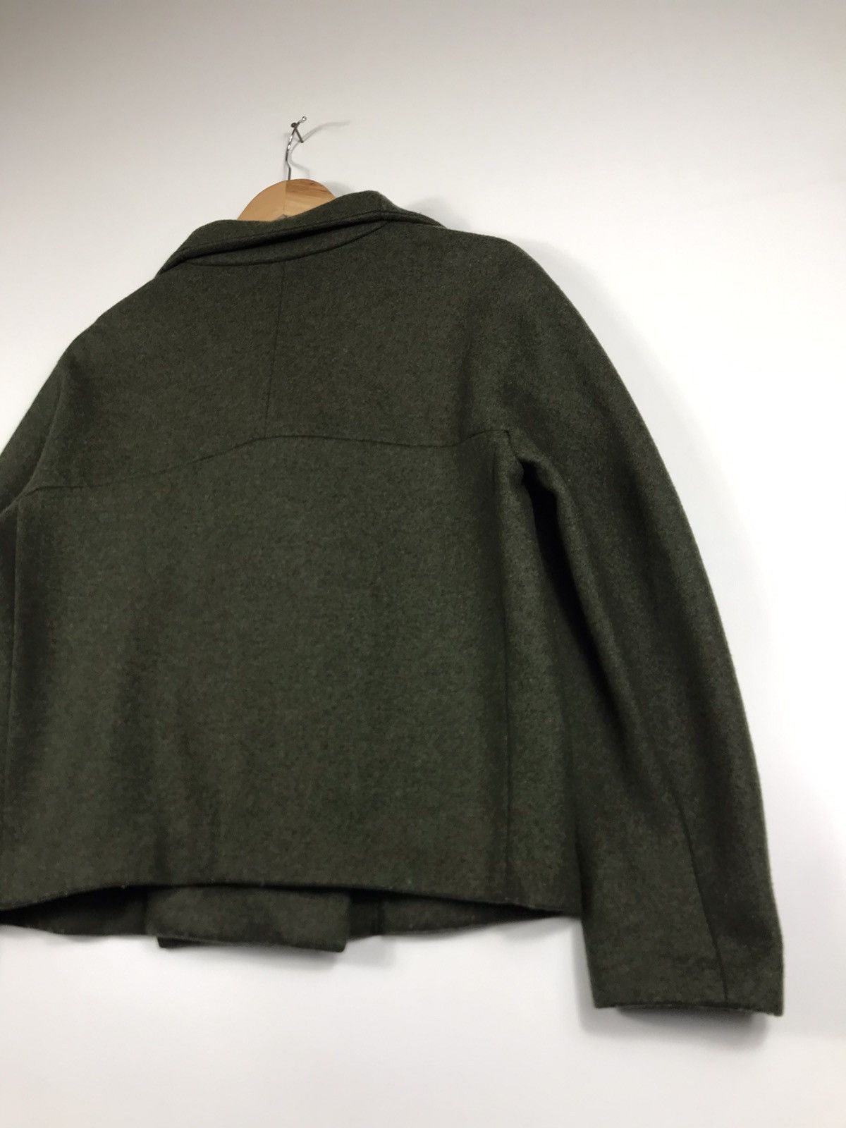 Japanese Brand × Untitled&Co 🔥Untitled Waterfall Colar Button Cropped Coat Jacket Size XS / US 0-2 / IT 36-38 - 15 Thumbnail