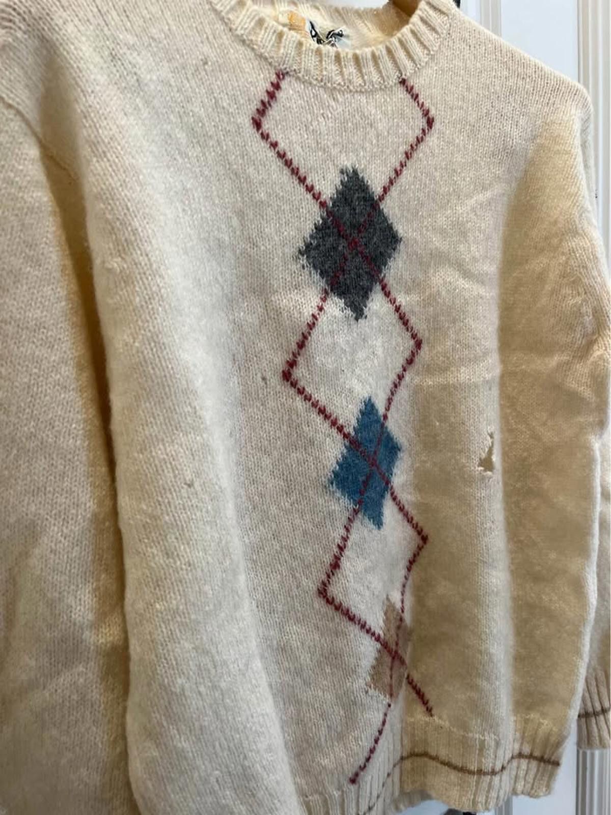 Designer Vintage Pringle of Scotland Argyle Wool Sweater - Size 42 Size US M / EU 48-50 / 2 - 5 Thumbnail