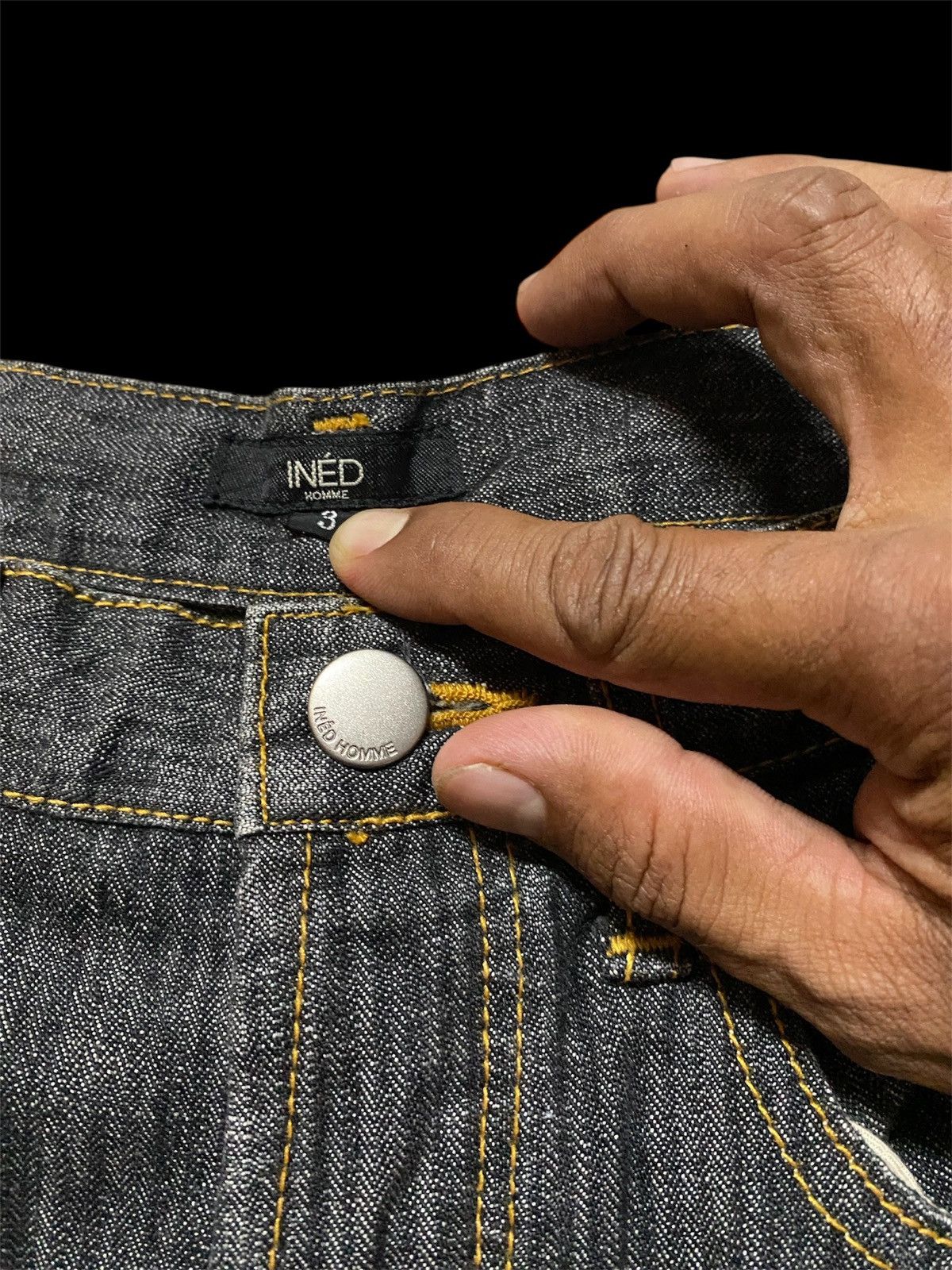 Japanese Brand × Yohji Yamamoto Japanese Ined Homme by Yohji Yamamoto Products Denim Size US 32 / EU 48 - 4 Thumbnail