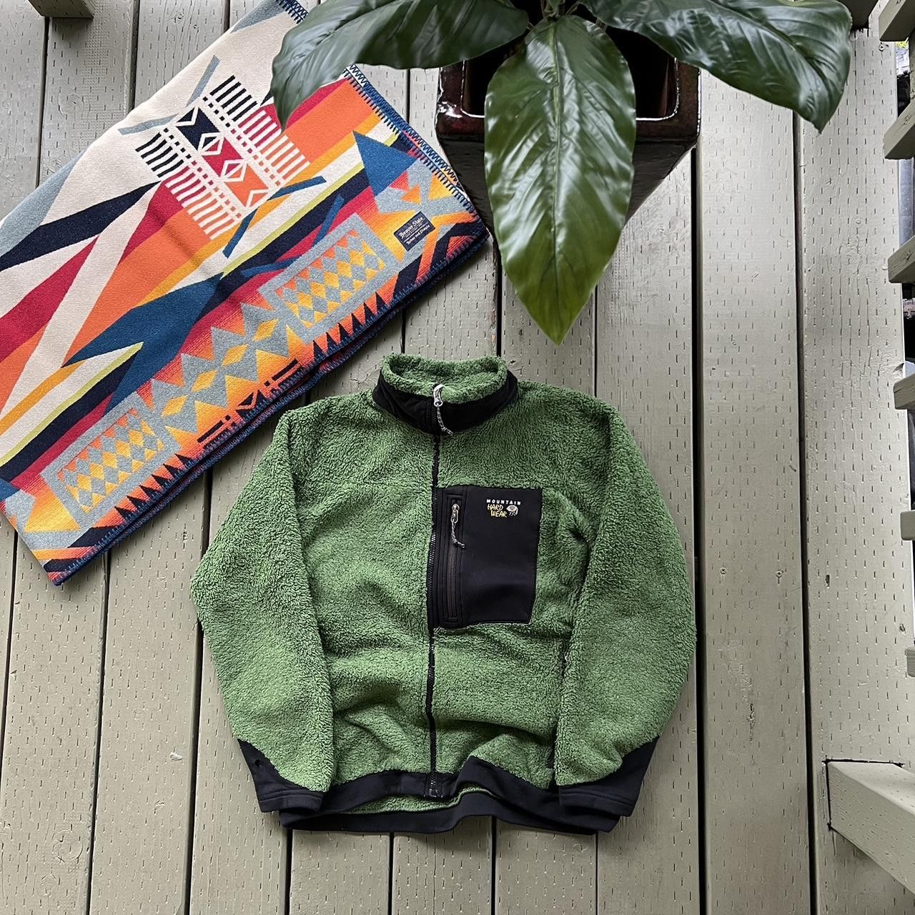 Mountain Hardwear × Vintage Mountain Hardwear Jacket Monkey Man Deep Pile Fleece Jacket Size L / US 10 / IT 46 - 3 Thumbnail