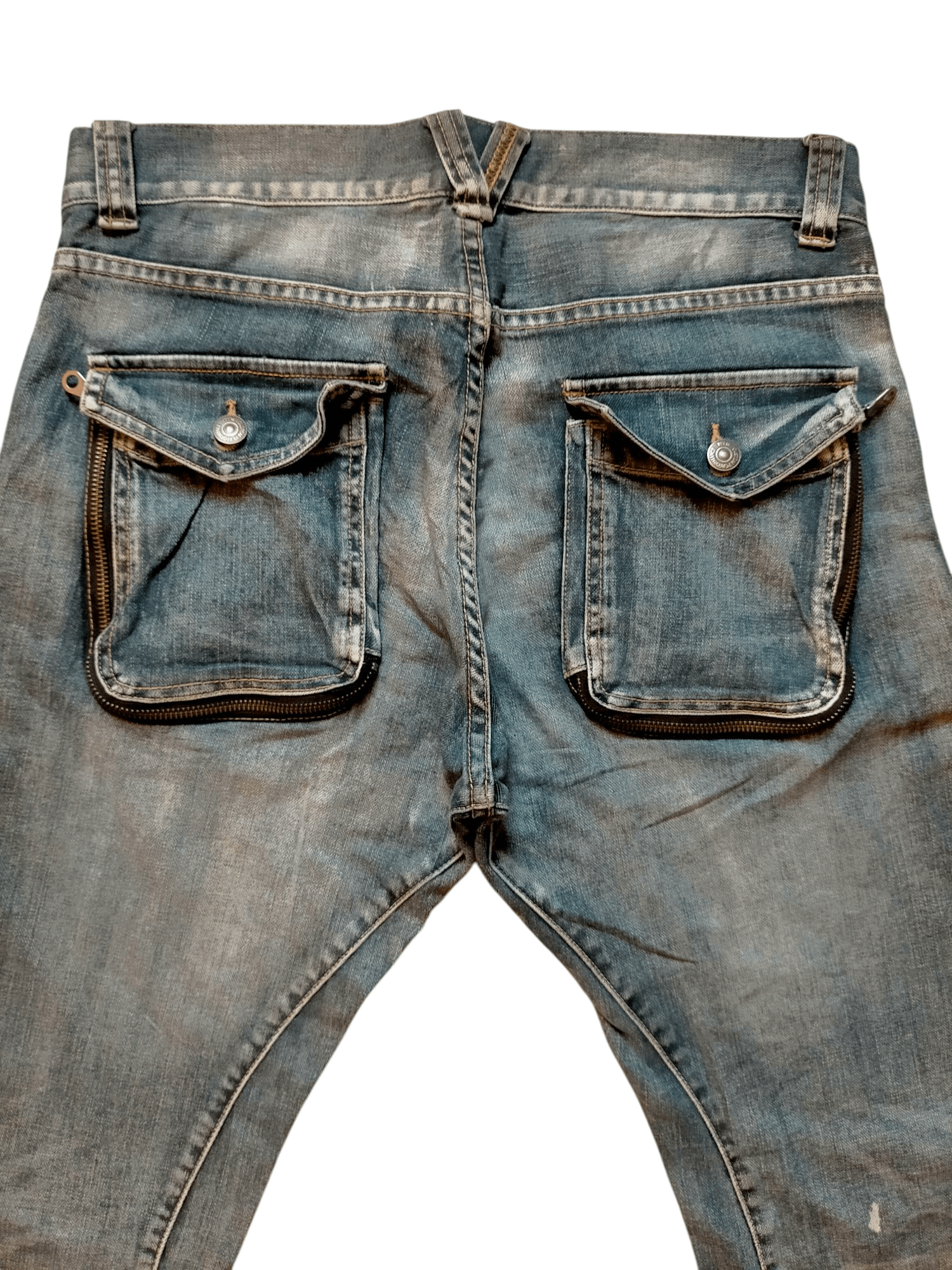 PPFM PPFM Japan Curve Paint Denim Size US 33 - 4 Thumbnail