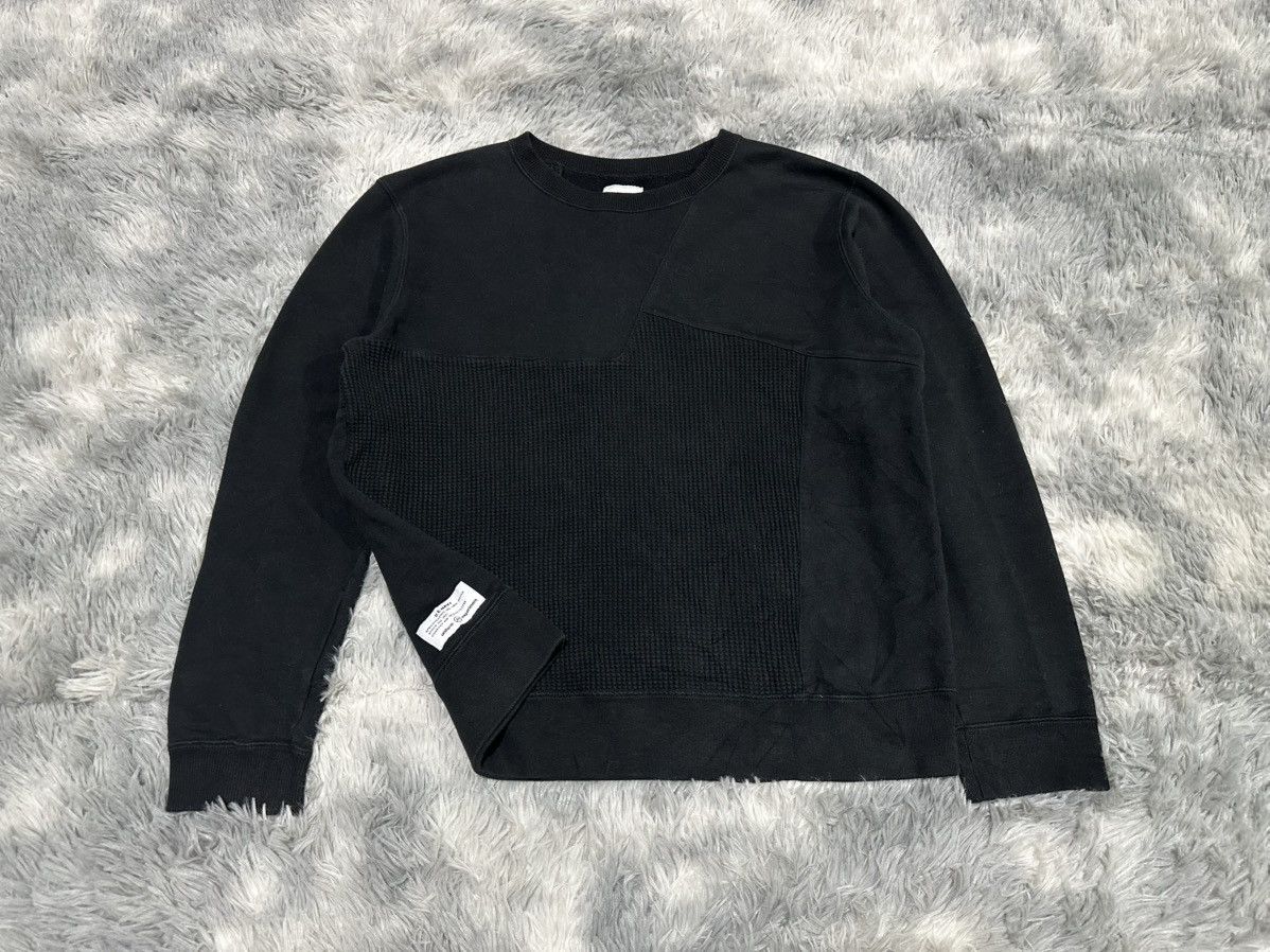 uniform experiment 🔥Aw21 Uniform Experiment Asymmetric Waffle Hybrid Sweater Size US M / EU 48-50 / 2 - 1 Thumbnail
