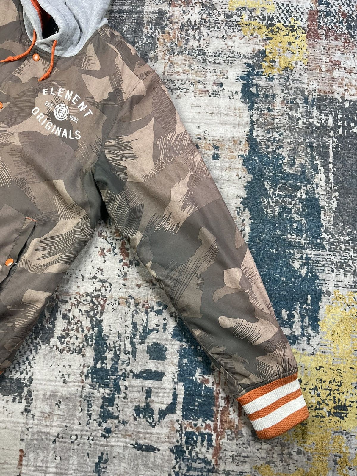 Element Element Originals Army Camouflage Hooded Bombers Size US L / EU 52-54 / 3 - 6 Thumbnail