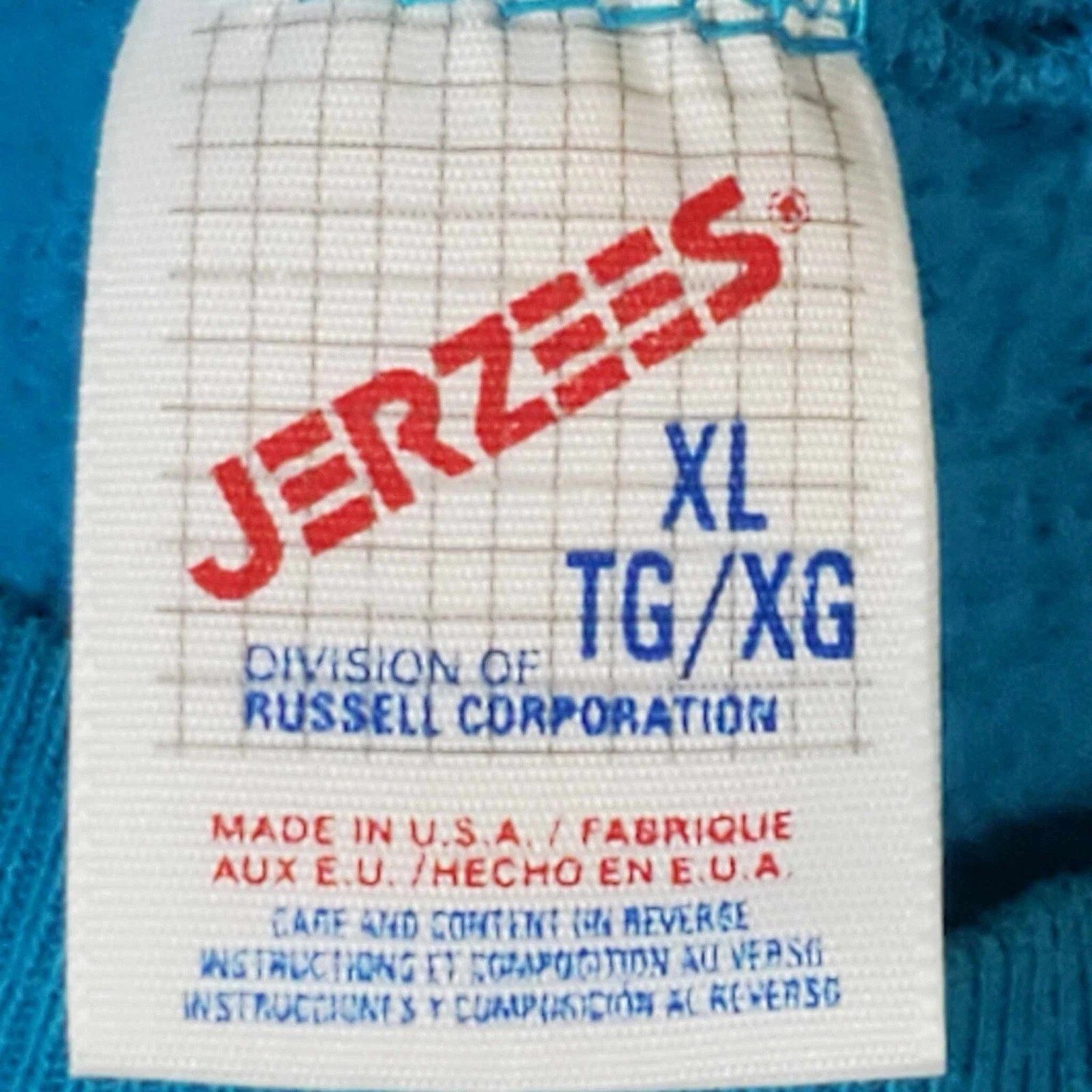 Jerzees Vintage 90s Horse Graphic Crewneck Blue USA Wild Mustang XL Size US XL / EU 56 / 4 - 3 Thumbnail