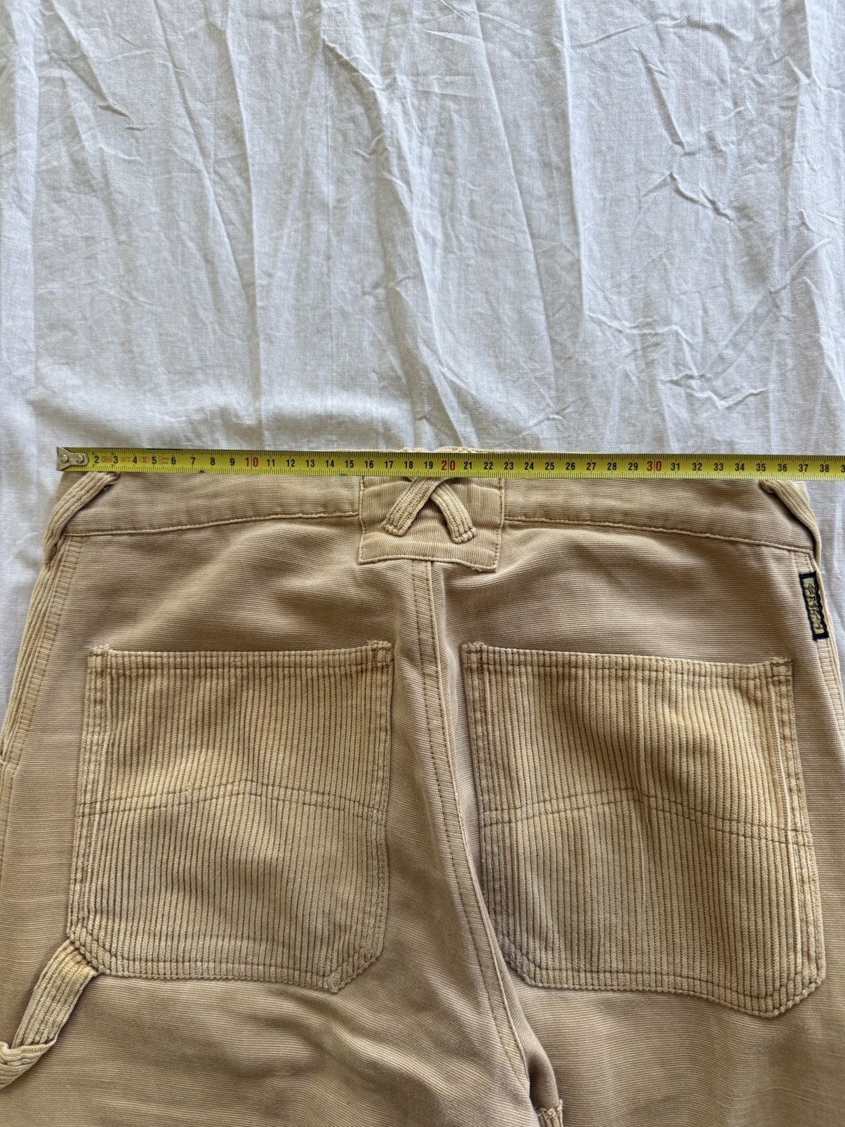 Armani Vintage Armani doubleknee jeans corduroy patchwork trousers Size US 30 / EU 46 - 7 Thumbnail