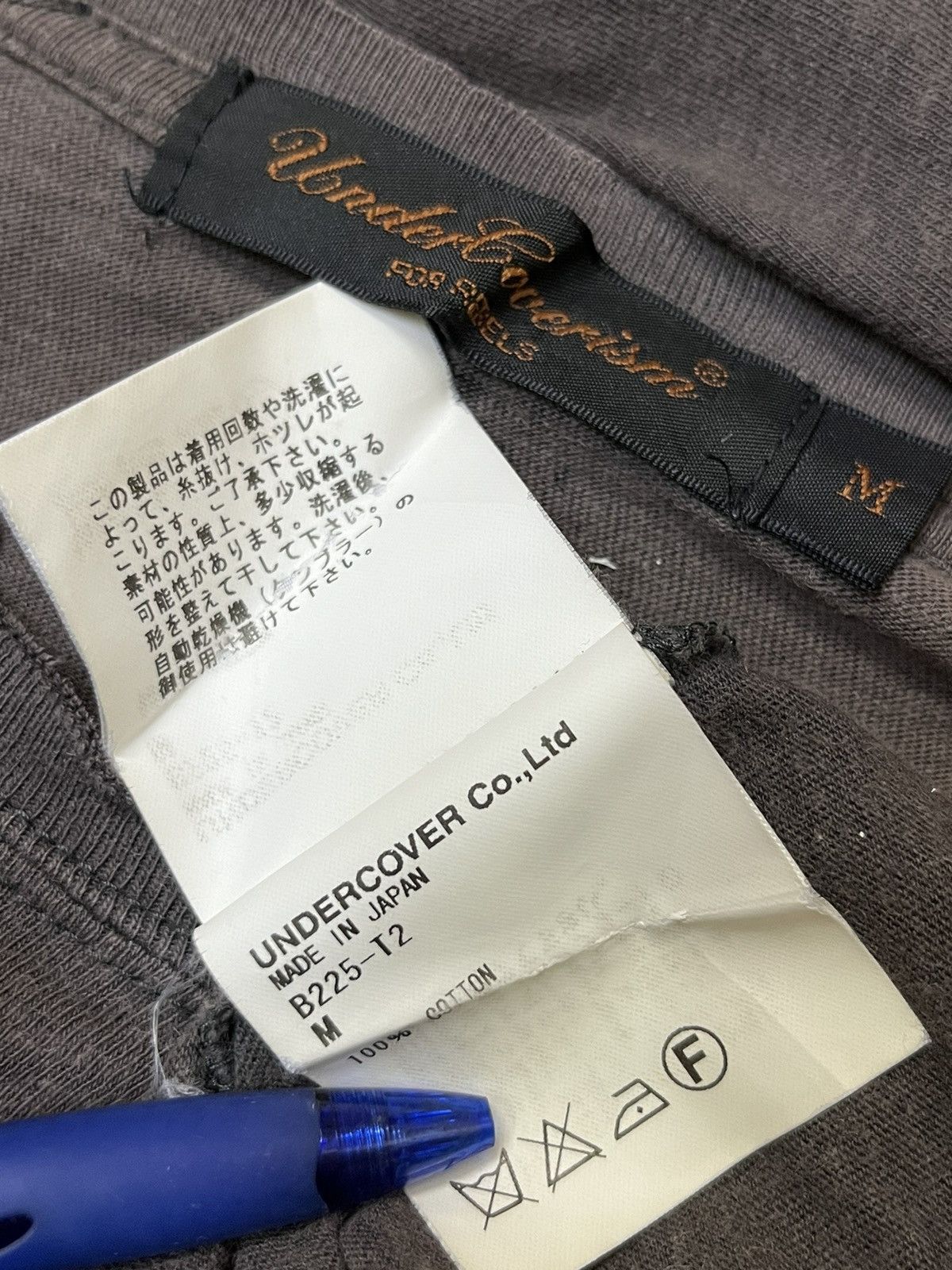 Jun Takahashi ICONIC🔥UNDERCOVER SKULL DISTRESSED STYLE 3 QUARTER SHIRT Size M / US 6-8 / IT 42-44 - 11 Thumbnail
