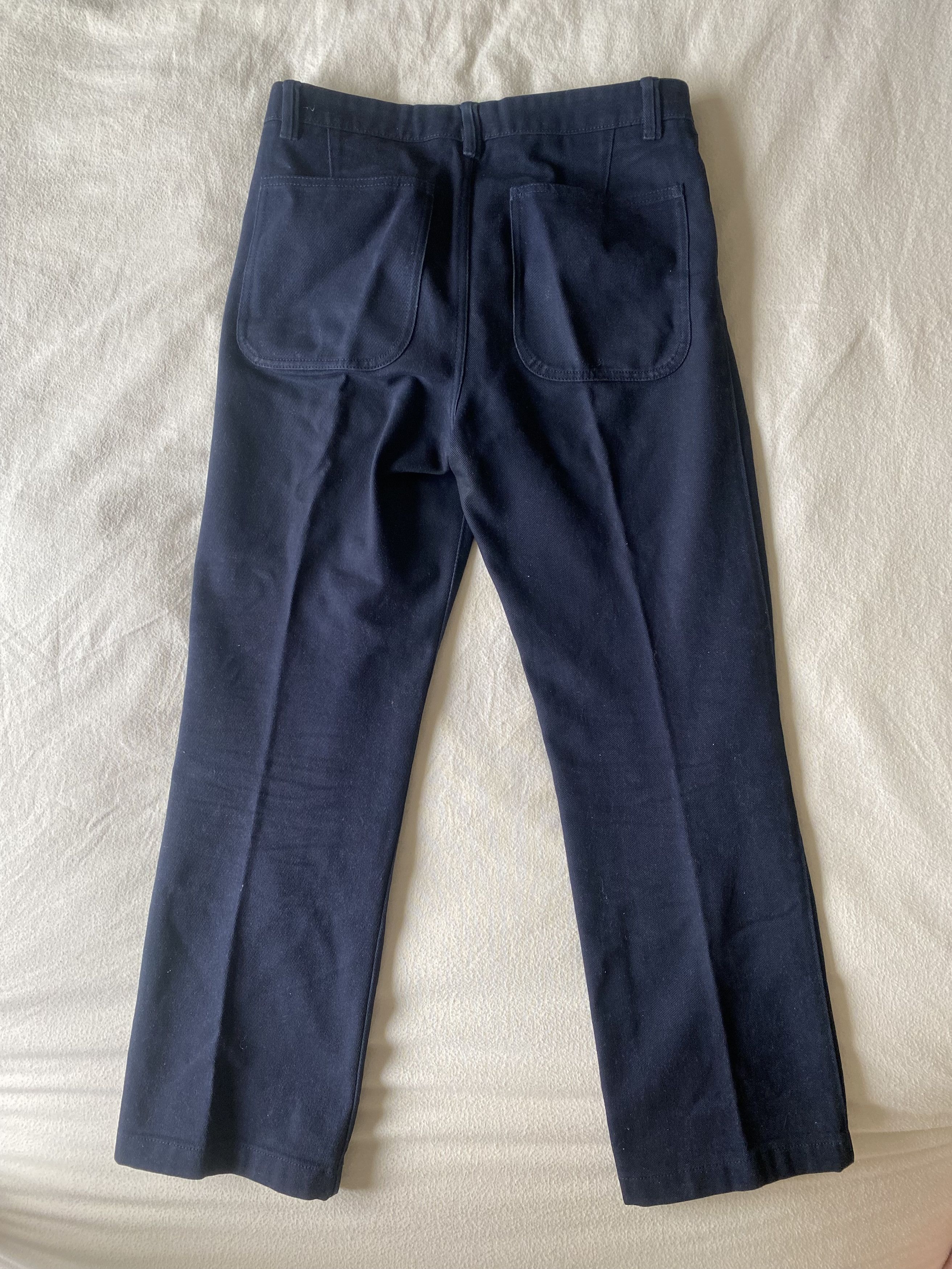 Acne Studios Acne Work Trousers Navy Blue Size US 30 / EU 46 - 3 Thumbnail