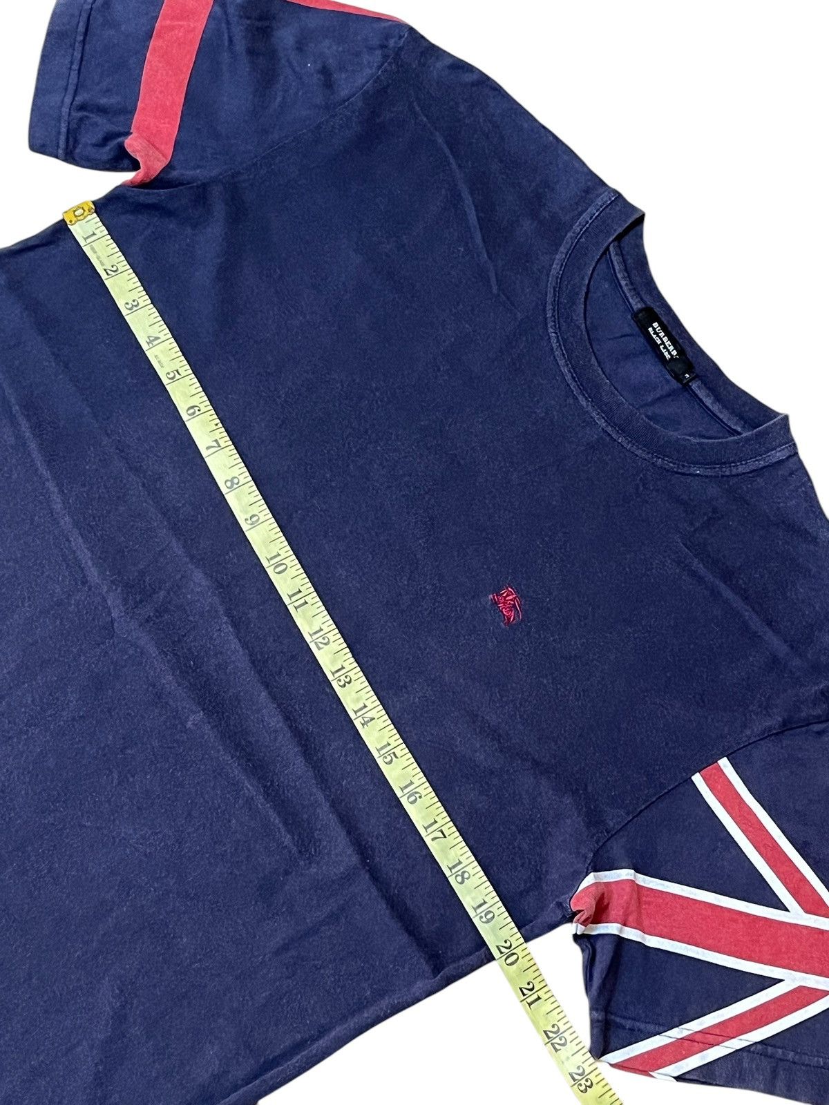 Burberry BURBERRY BLACK LABEL union jack flag tee shirts Size US M / EU 48-50 / 2 - 10 Thumbnail