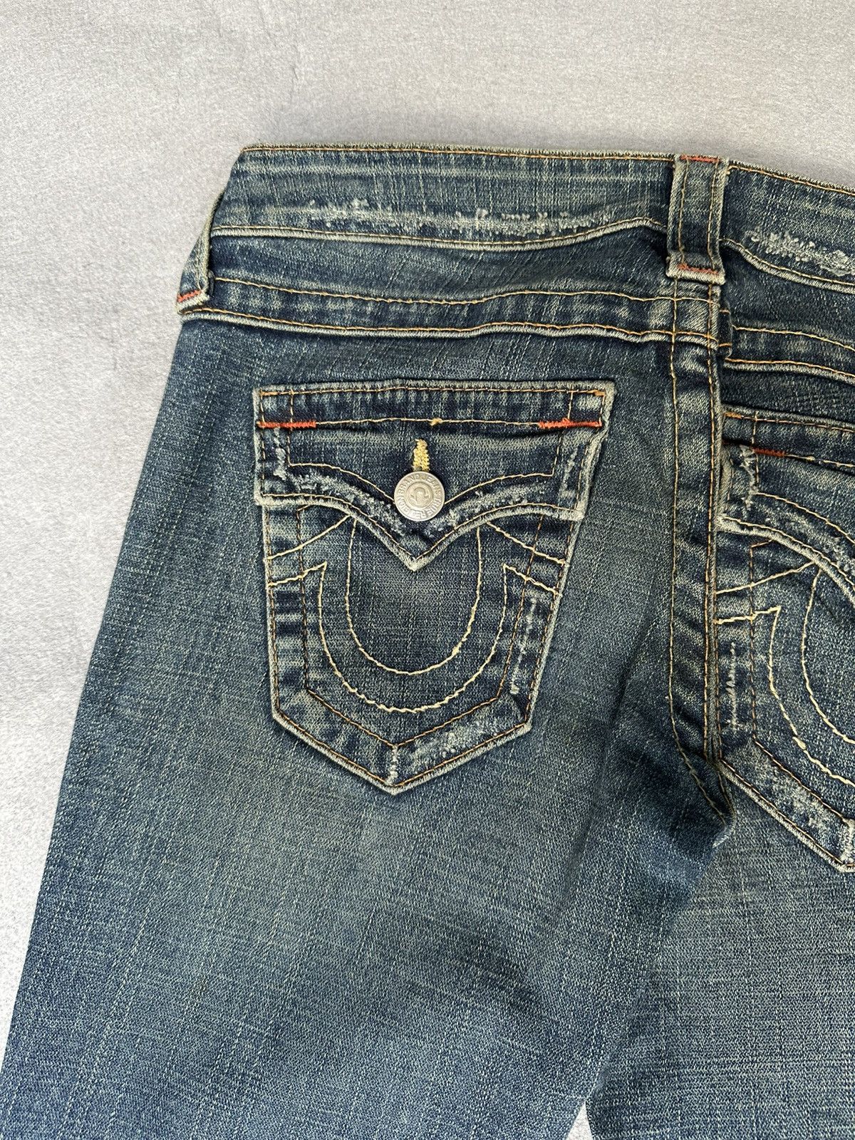 True Religion FLARE True Religion Low Rise Denim Size US 28 / EU 44 - 14 Thumbnail