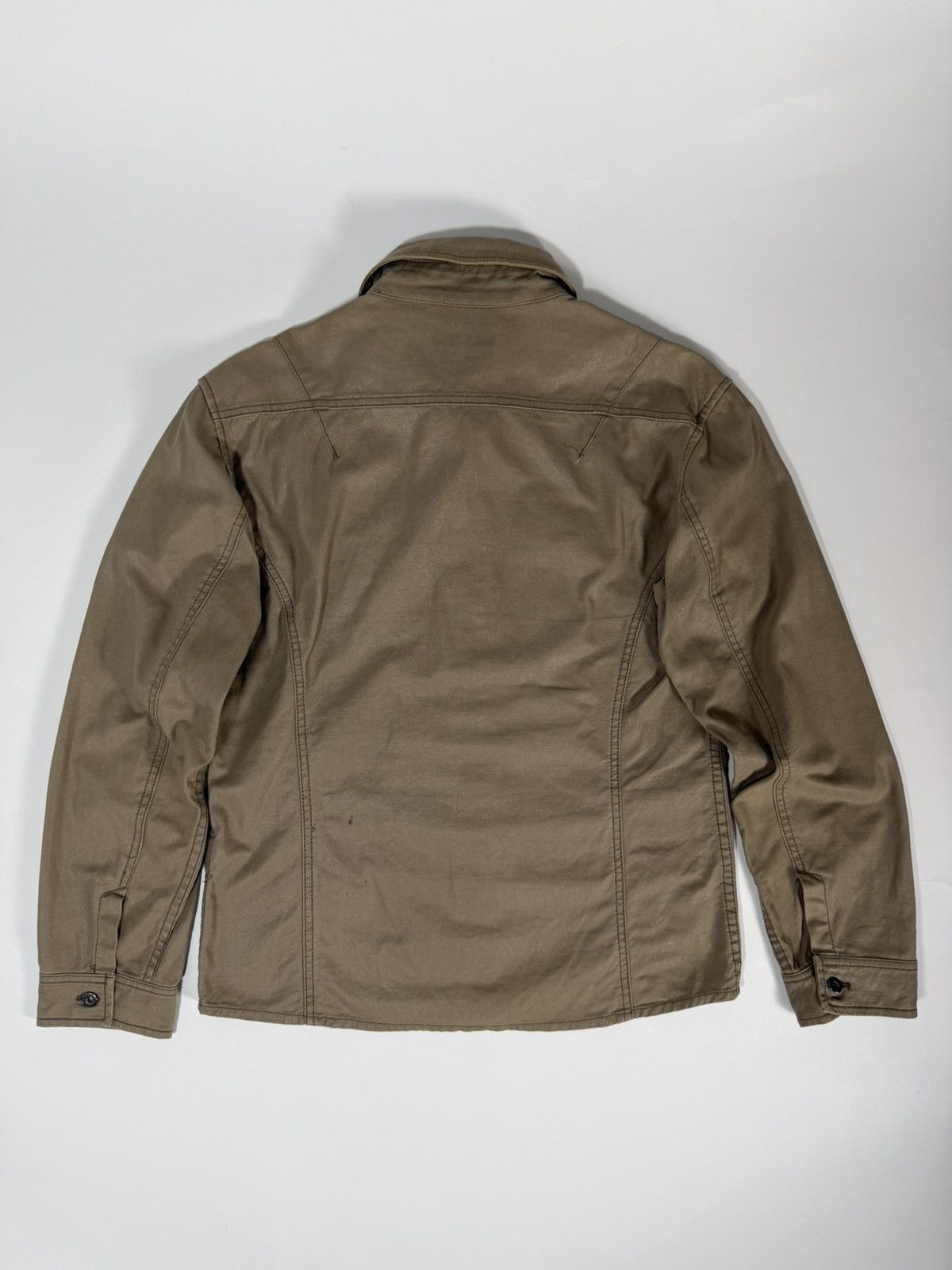 Tornado Mart Tornado Mart Coated Trucker Shirt Size US L / EU 52-54 / 3 - 3 Thumbnail