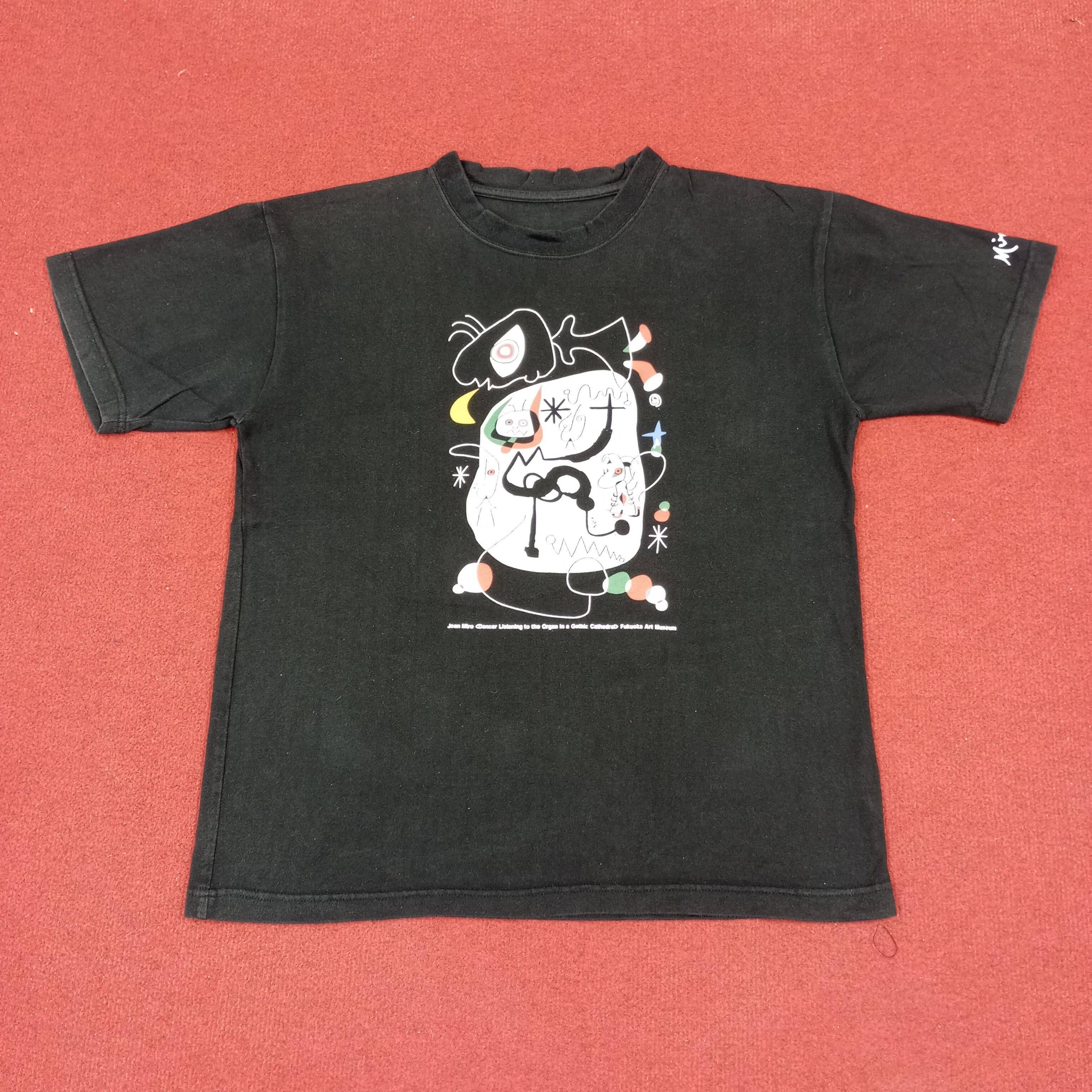 Vintage Jaon Miro Art Style Streetwear Tshirt Size US L / EU 52-54 / 3 - 1 Thumbnail