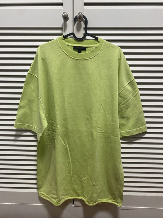 Lime green hot sale yeezy shirt