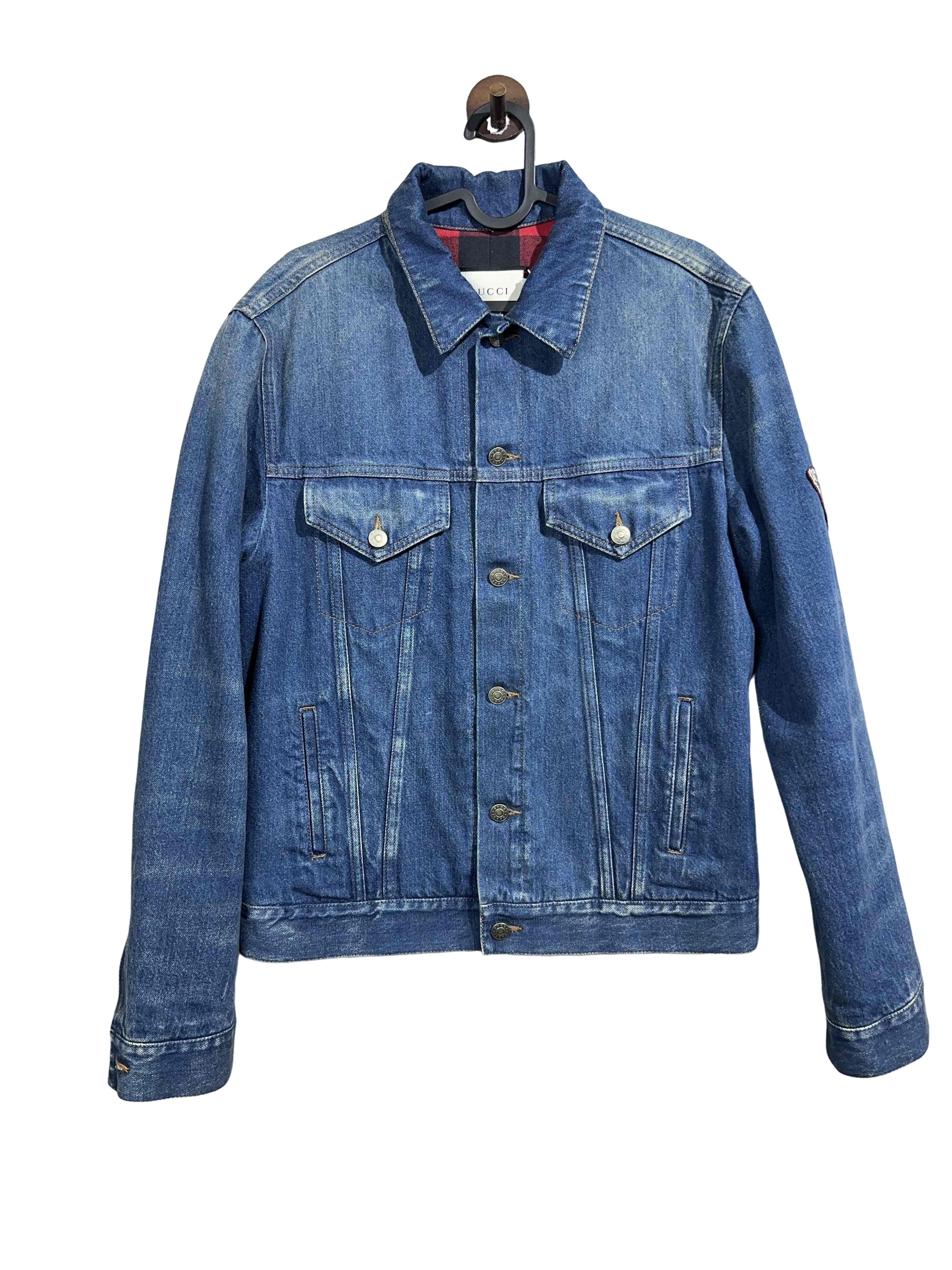 Gucci Gucci Tiger Denim Jacket | Grailed