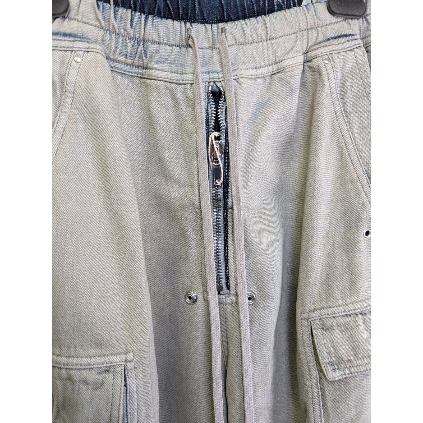 Rick Owens Drkshdw o1rshd1 Double Cargo Jumbo Belas Trouser Sky/Orange Degrade Size US 32 / EU 48 - 9 Thumbnail