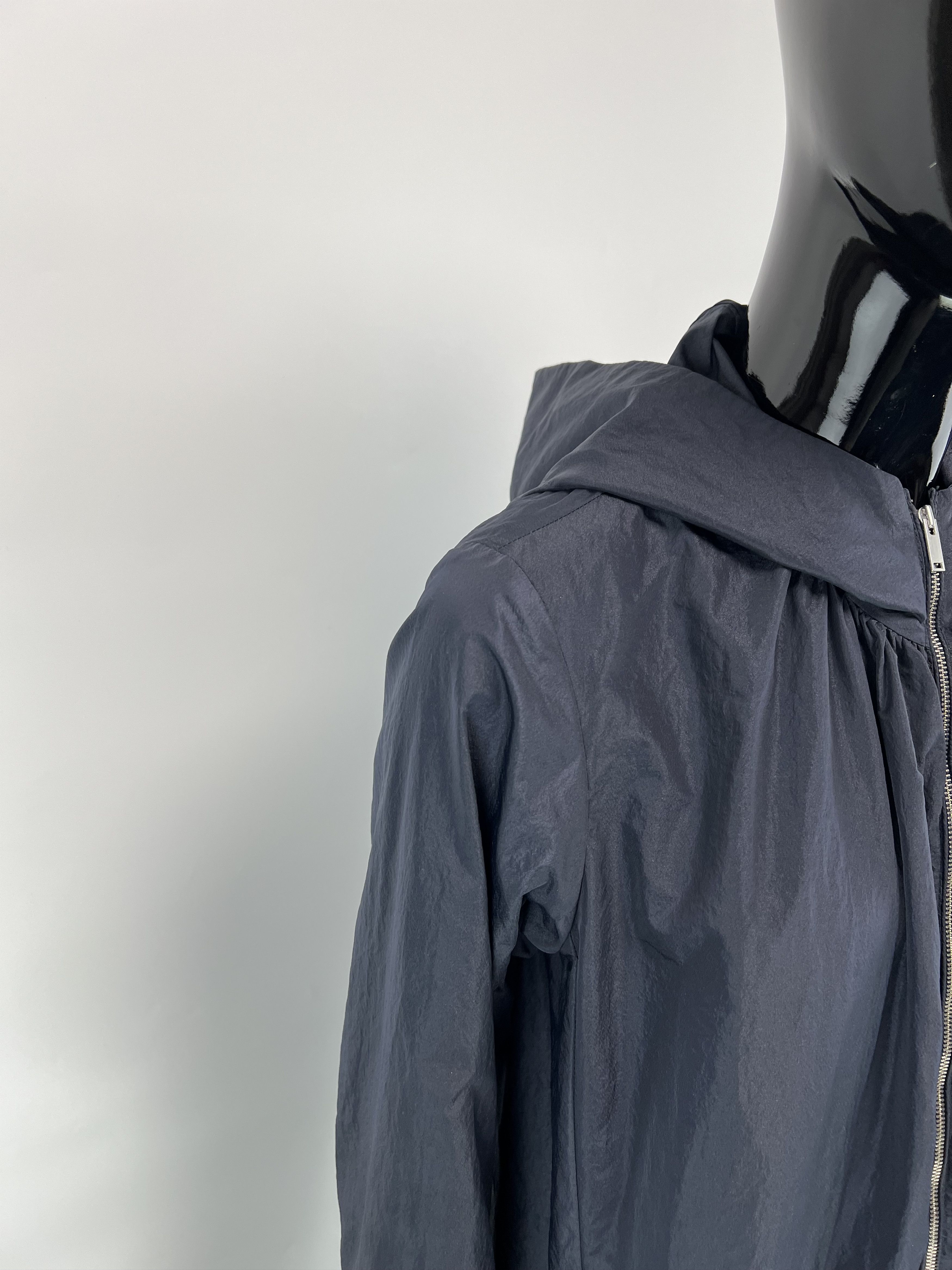 Other Lis Lareida Navy Blue Nylon Hooded Jacket Size S / US 4 / IT 40 - 7 Thumbnail