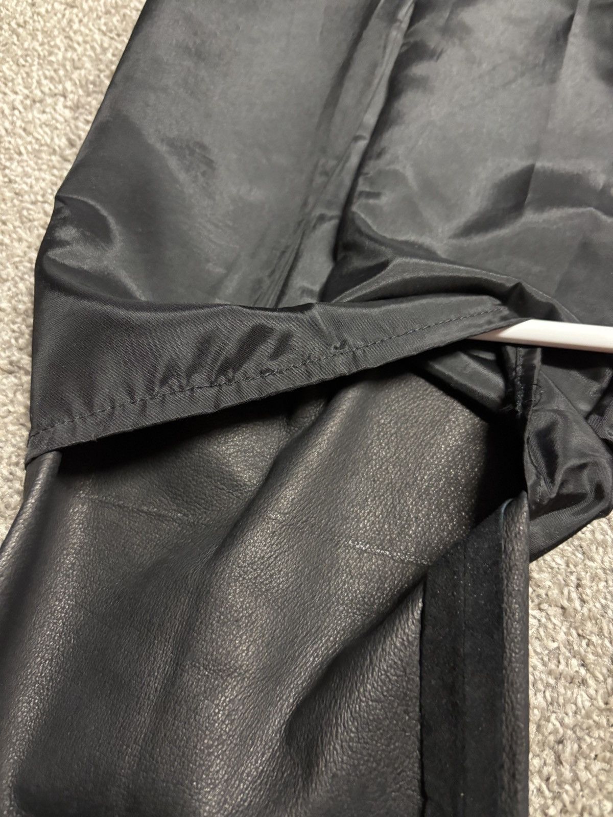 Leather Pigskin leather pants Size 28" / US 6 / IT 42 - 9 Thumbnail