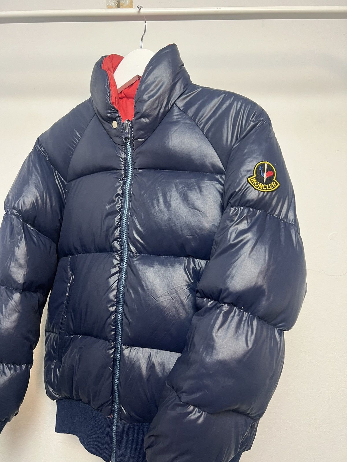 Moncler Vintage Moncler Puffer Reversible Down Jacket Size US S / EU 44-46 / 1 - 1 Thumbnail