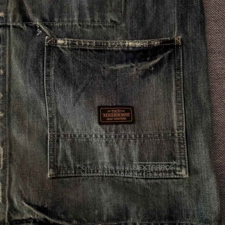 Neighborhood Neighborhood Work Denim Jacket Size US XL / EU 56 / 4 - 7 Thumbnail