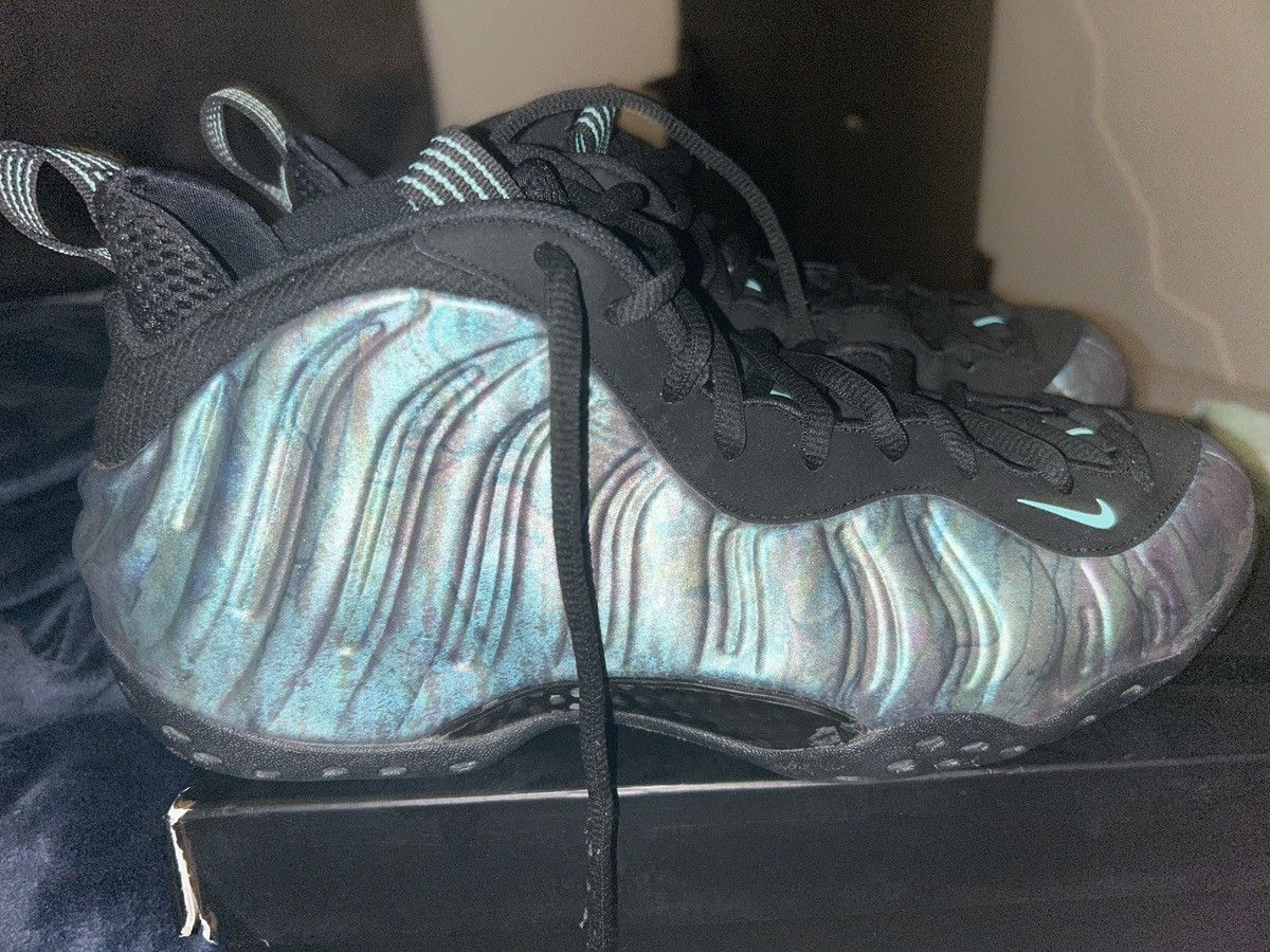Nike CAN NEGOTIATE SIZE 11.5 ABALONE FOAMPOSITS, worn 1x, Size US 11.5 / EU 44-45 - 1 Thumbnail