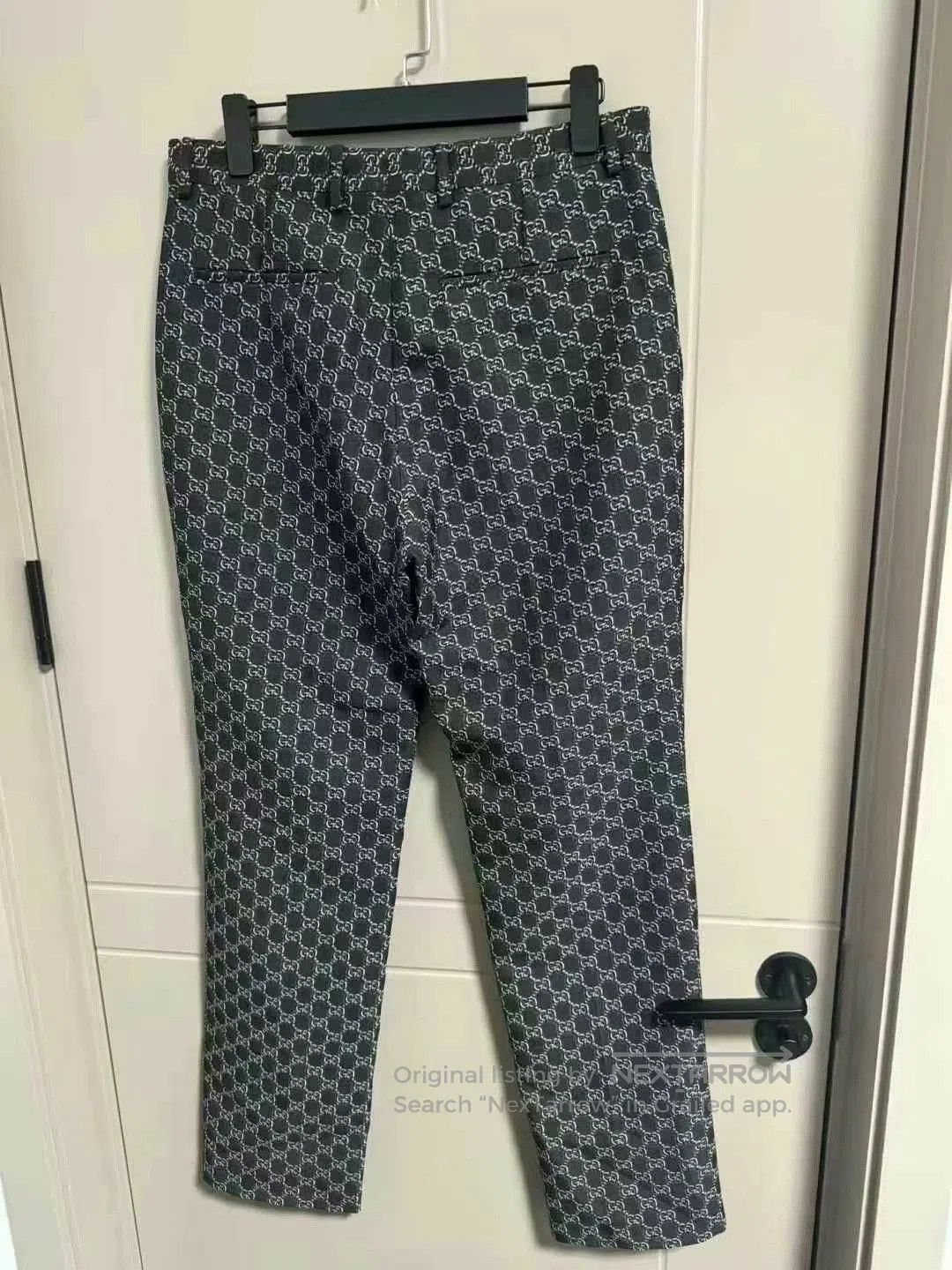 Gucci gucci logo print long pants. Size US 31 - 2 Thumbnail