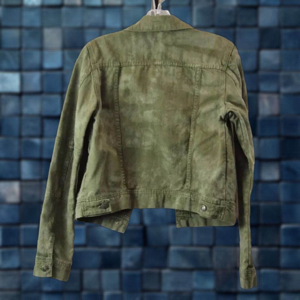 Free People Womens Free People Army Military Faded Green 100% Cotton ButtonUp Jacket XS XS Green Army Women Jacket 100% Cotton Button-Up Size XS / US 0-2 / IT 36-38 - 1 Thumbnail