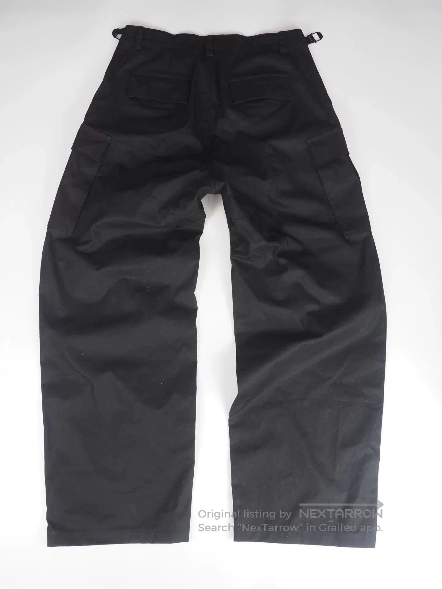 Balenciaga dolce&gabbana low-rise denim pants with ties. Size US 30 / EU 46 - 4 Thumbnail