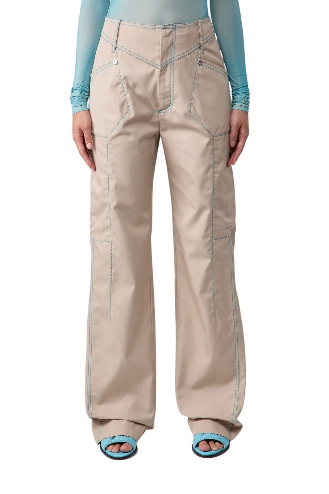 Kiko Kostadinov Bran Carpenter Trouser Size 26" / US 2 / IT 38 - 1 Thumbnail