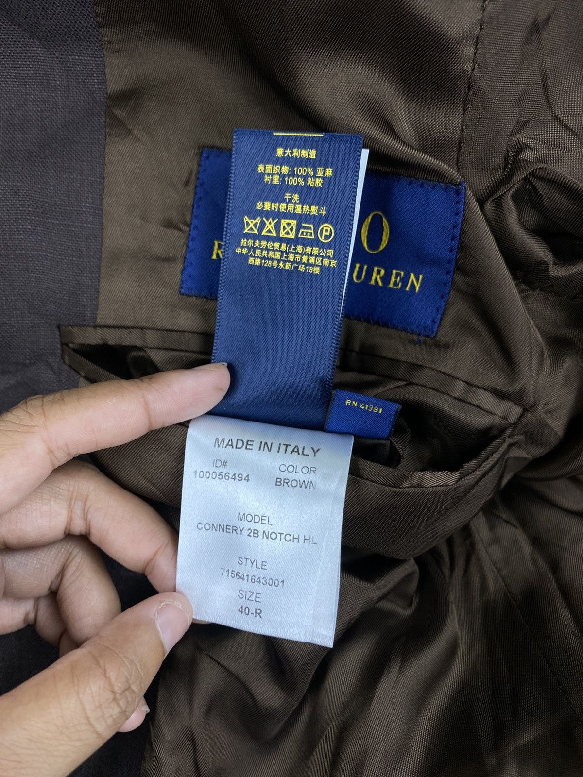 Polo Ralph Lauren Vintage Polo Ralph Lauren Double Button Brown Blazer Size US M / EU 48-50 / 2 - 12 Thumbnail