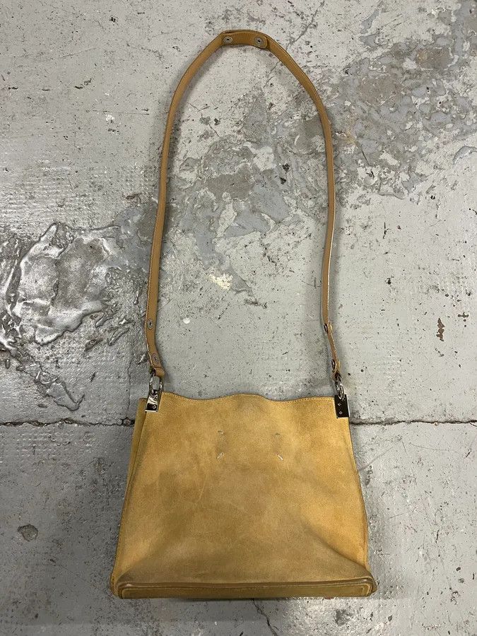 Maison Margiela Maison Margiela Beige Suede Leather Handle Bag Size ONE SIZE - 6 Thumbnail