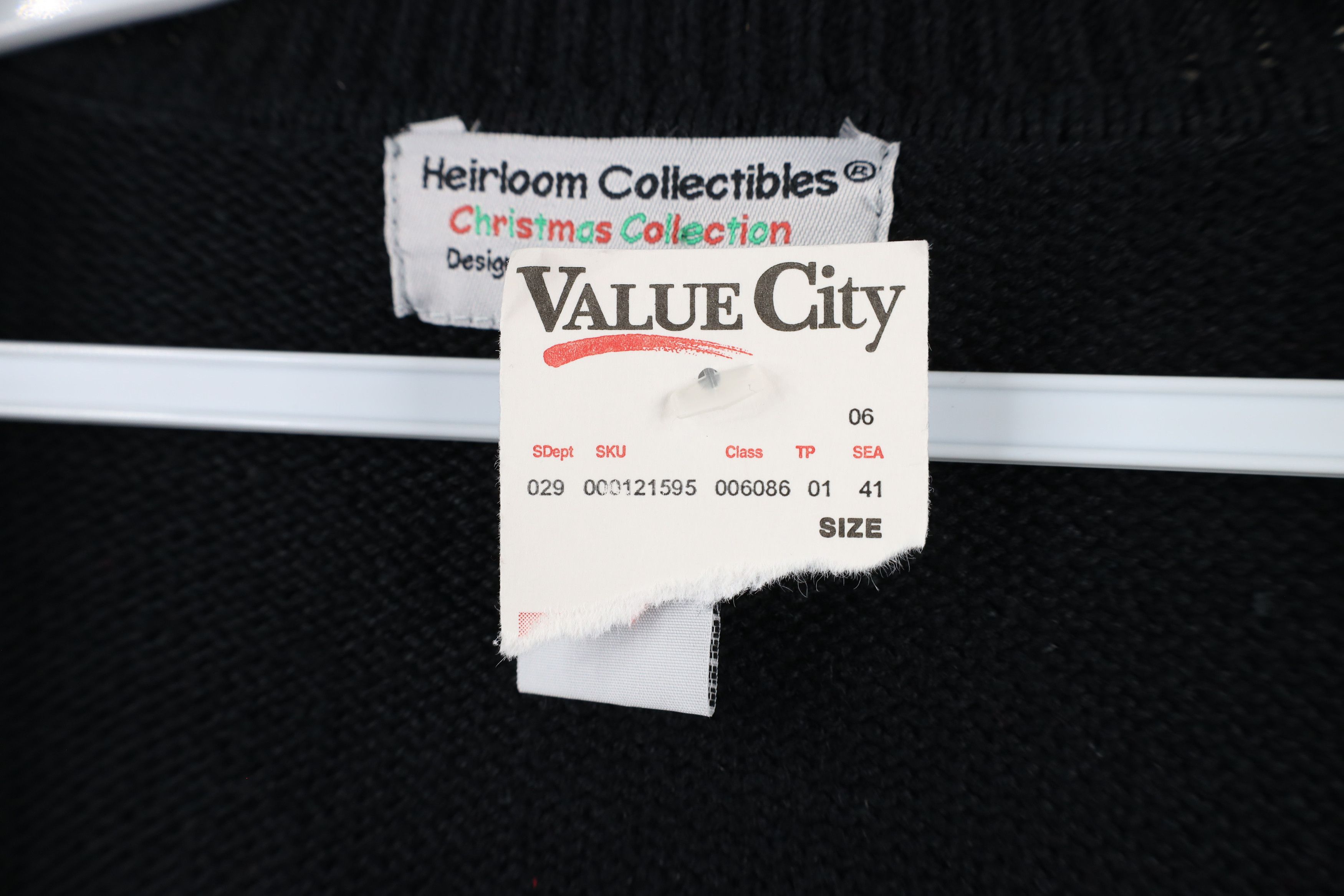 Vintage Deadstock Vintage 90s Birds Sequin Full Zip Cardigan Sweater Size XXL / US 16-18 / IT 52-54 - 11 Thumbnail