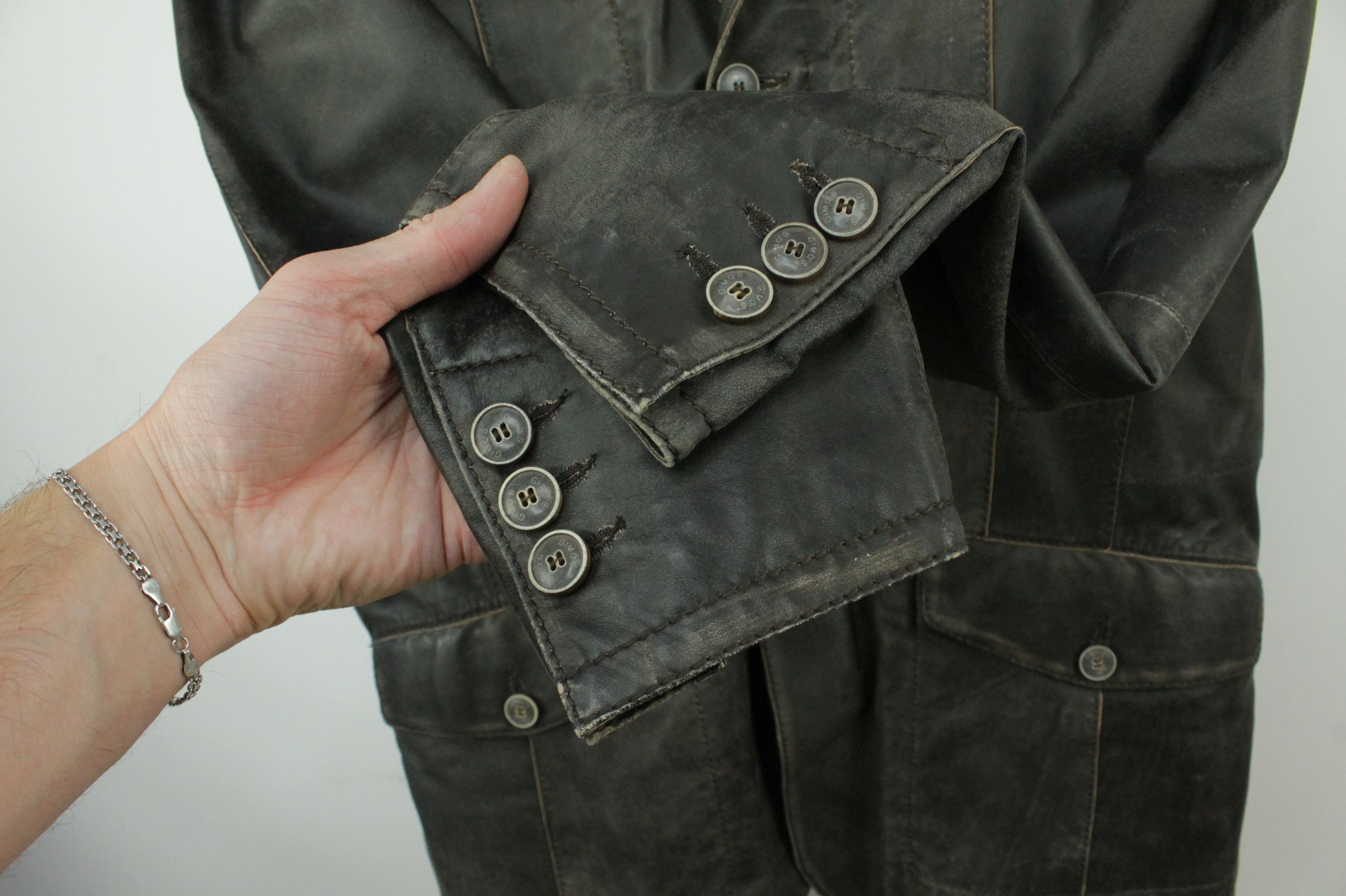 Gimo's Gimo's Light Leather Jacket Men's Size US M / EU 48-50 / 2 - 4 Thumbnail
