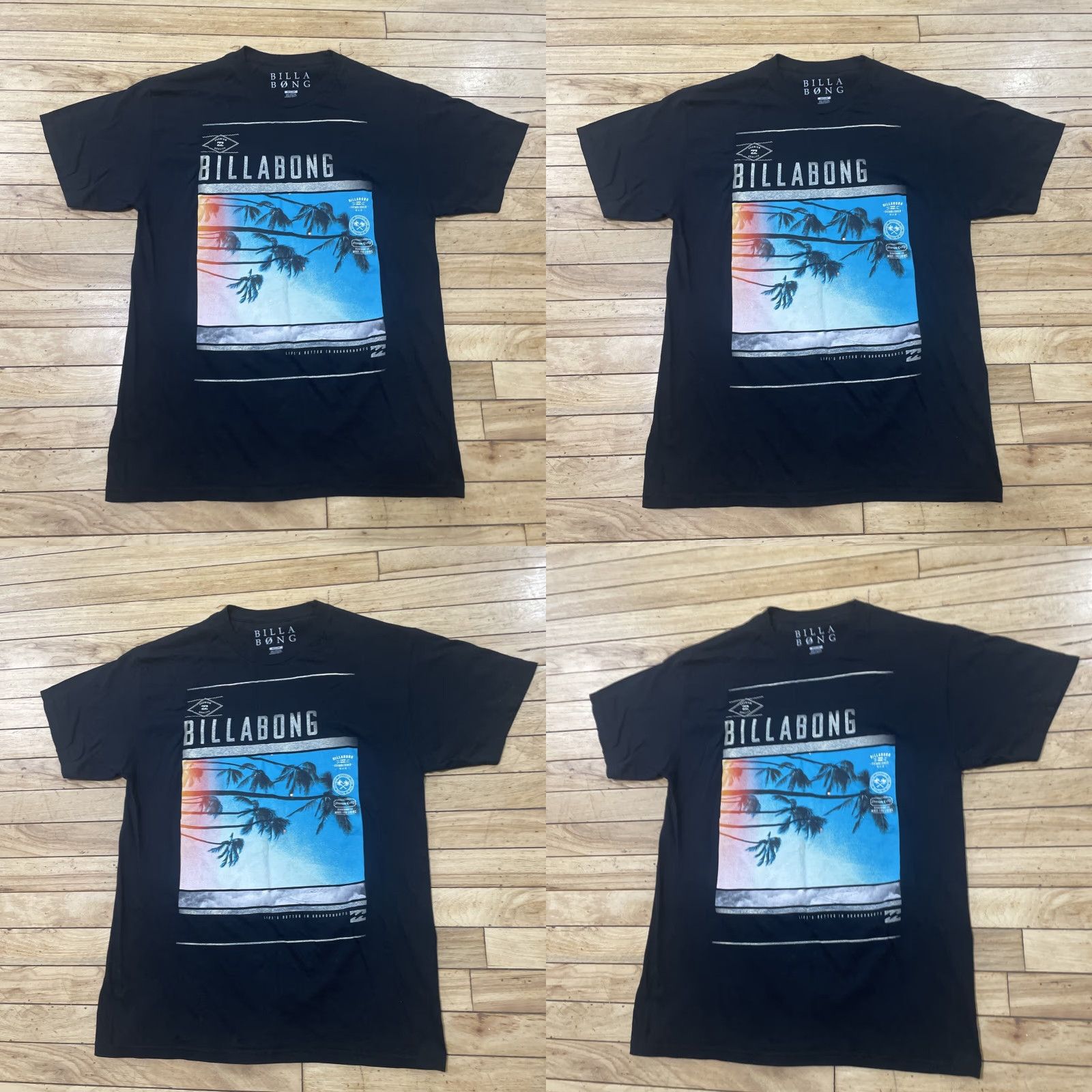 Billabong BILLABONG Graphic Tee Surf T Shirt Mens M Blue Y2k Modern Print Crew Neck Short Sleeve Graphic Logo 90s Beach Skate Size US M / EU 48-50 / 2 - 9 Thumbnail