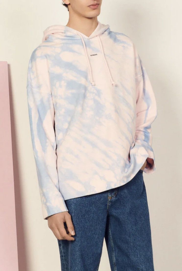 Designer × Sandro Sandro Sudadera Hoodie Tie Dye Azul Marino M Size Size US M / EU 48-50 / 2 - 1 Thumbnail