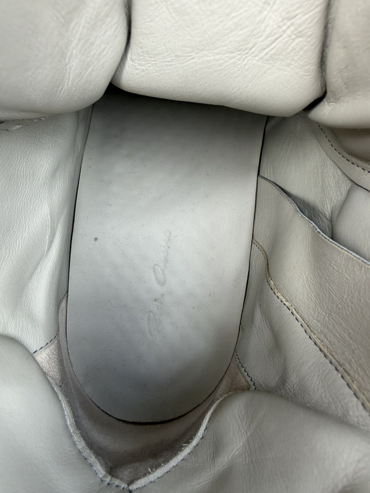 Rick Owens Rick Owens Pearl Milk Reflective Geobasket Size US 10 / EU 43 - 6 Thumbnail