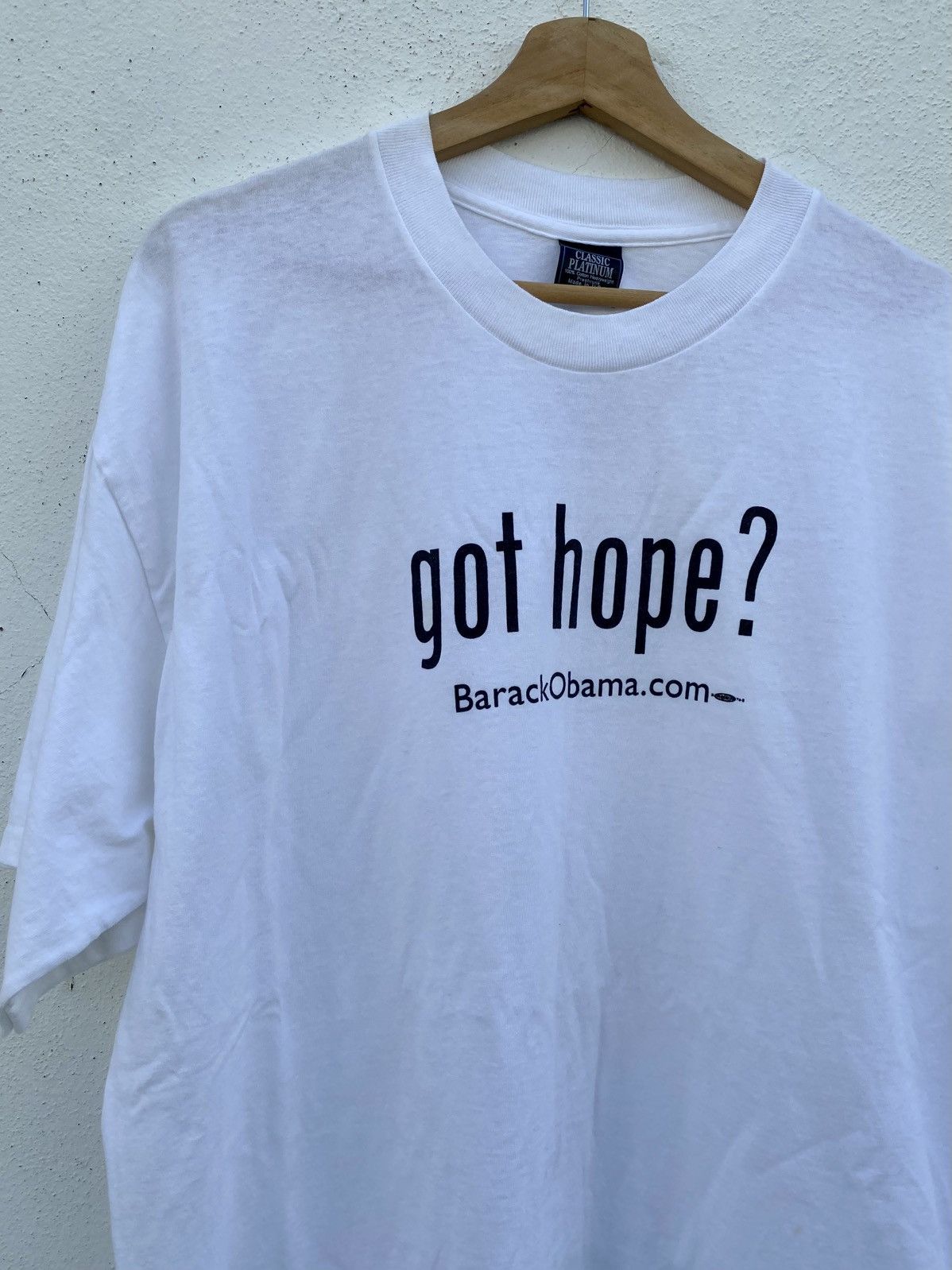 Other Vintage Got Hope? Barack Obama 2008 campaign for President Size US XL / EU 56 / 4 - 3 Thumbnail