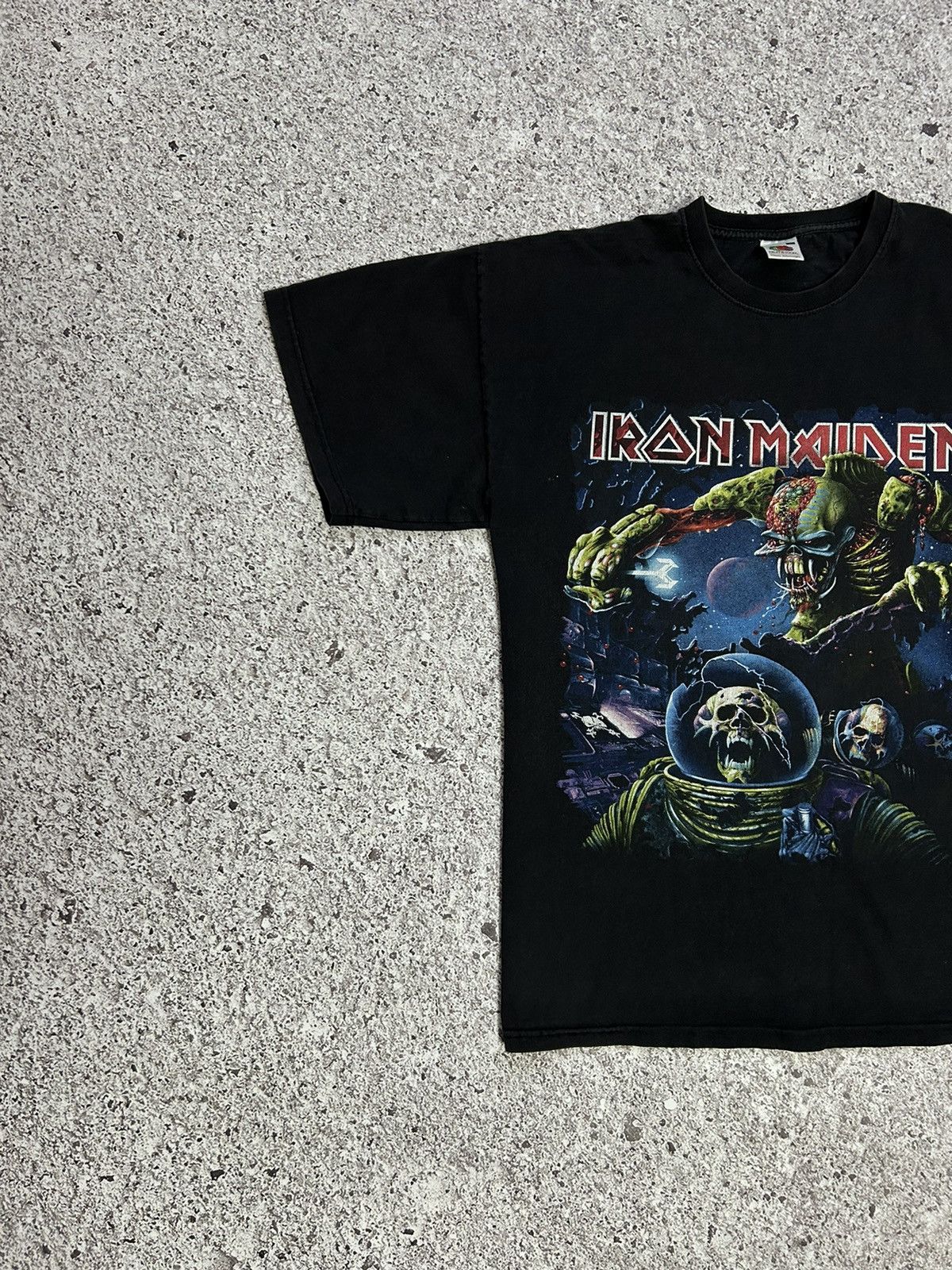 Band Tees × Iron Maiden Iron Maiden "The Final Frontier" 2010 World Tour T-Shirt Size US L / EU 52-54 / 3 - 4 Thumbnail