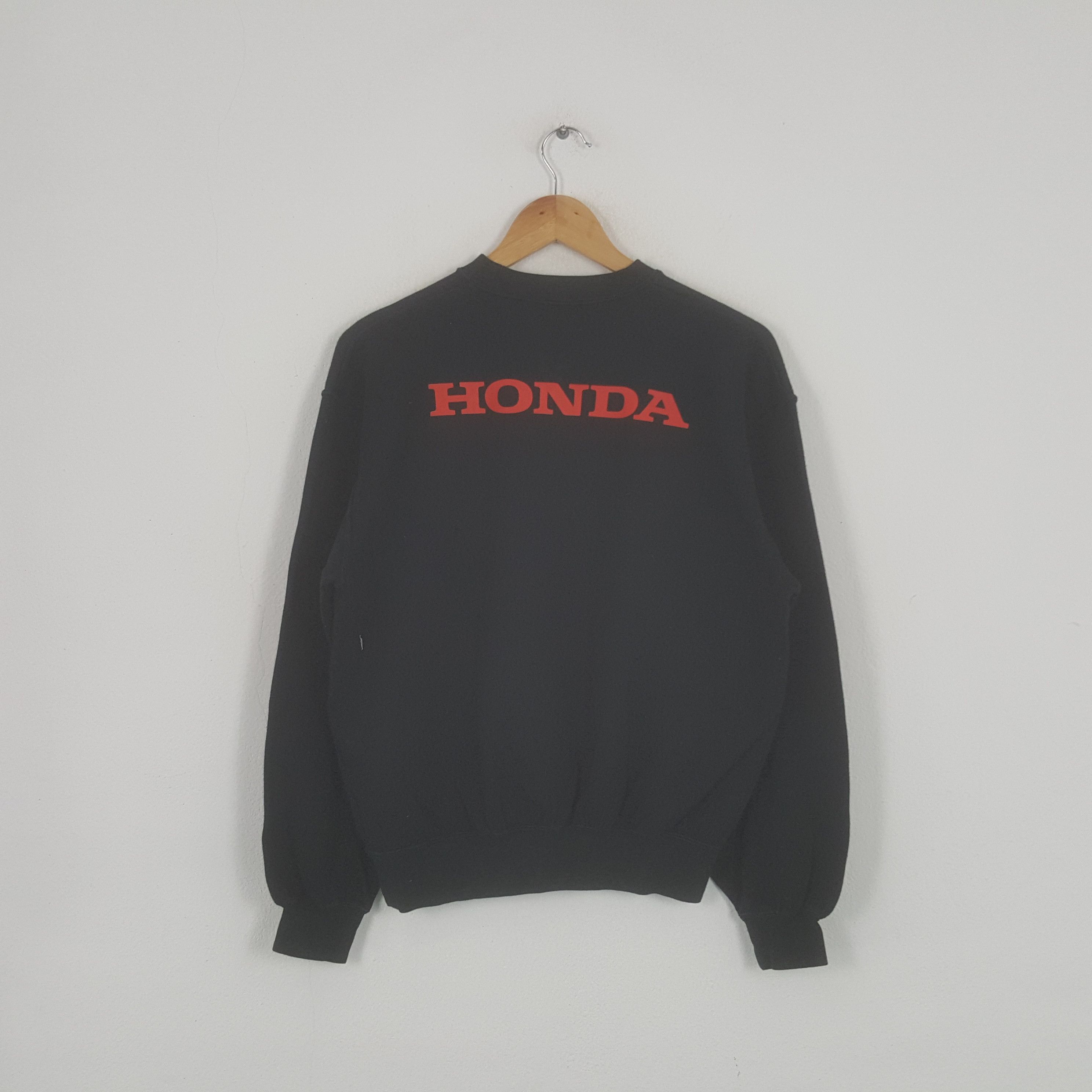 Honda × Vintage Vintage F-1 Honda Japanese Racing Small Logo Sweatshirt Size US M / EU 48-50 / 2 - 1 Thumbnail