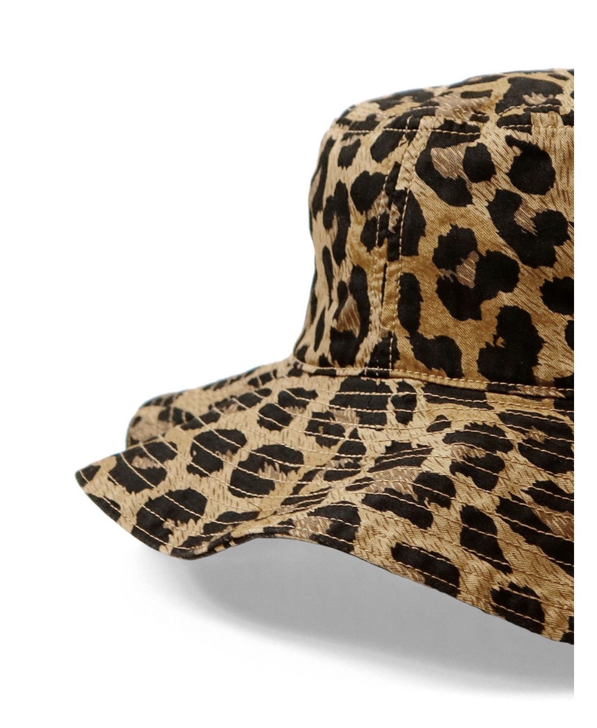 Kapital Kapital Cotton Herringbone Leopard Pattern Bucket Tulip HAT Size ONE SIZE - 6 Thumbnail