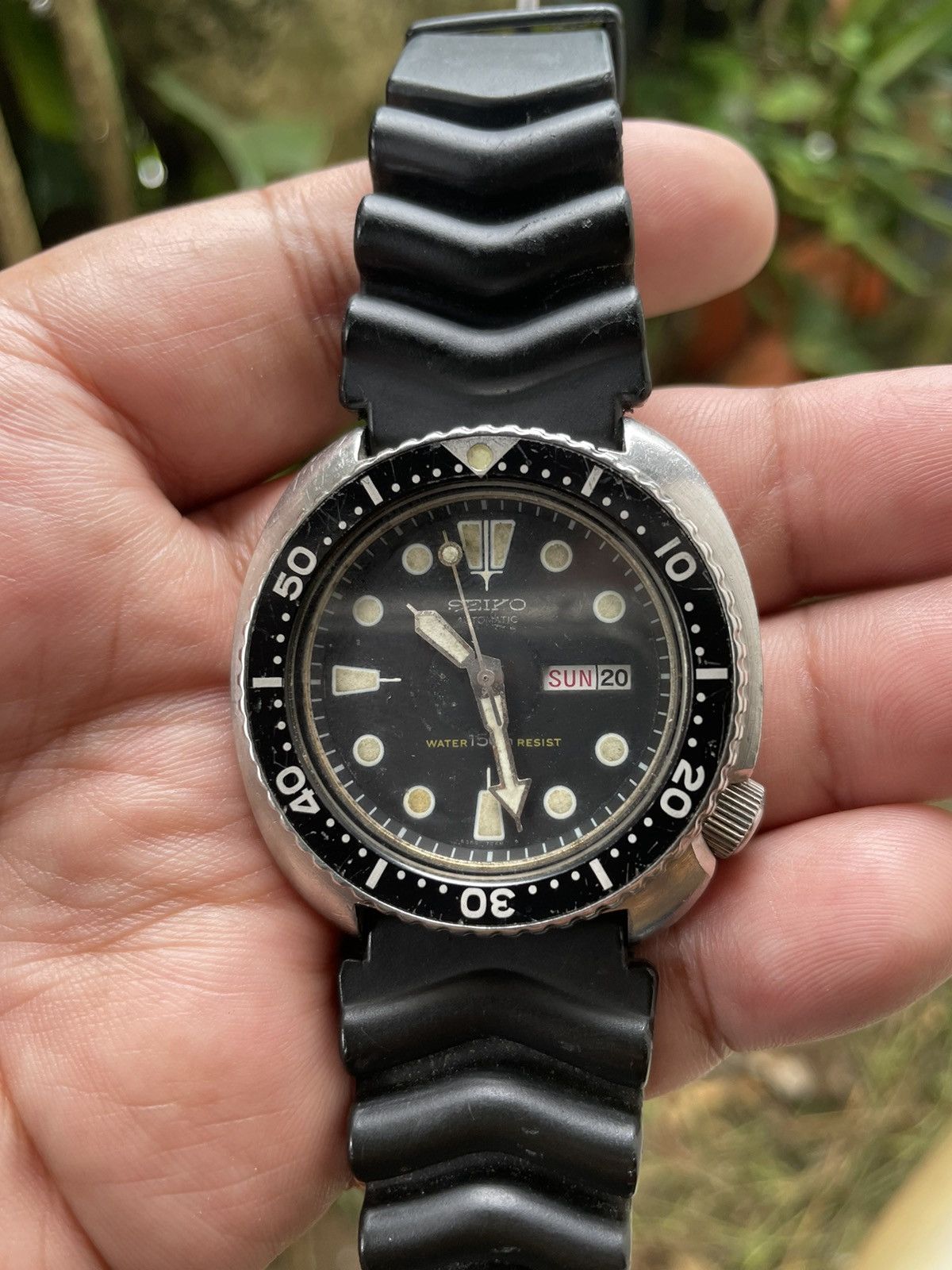 Japanese Brand × Seiko × Vintage SEIKO 6309-7040 "short text" " Turtle" Scuba Diver's Watch Size ONE SIZE - 5 Thumbnail