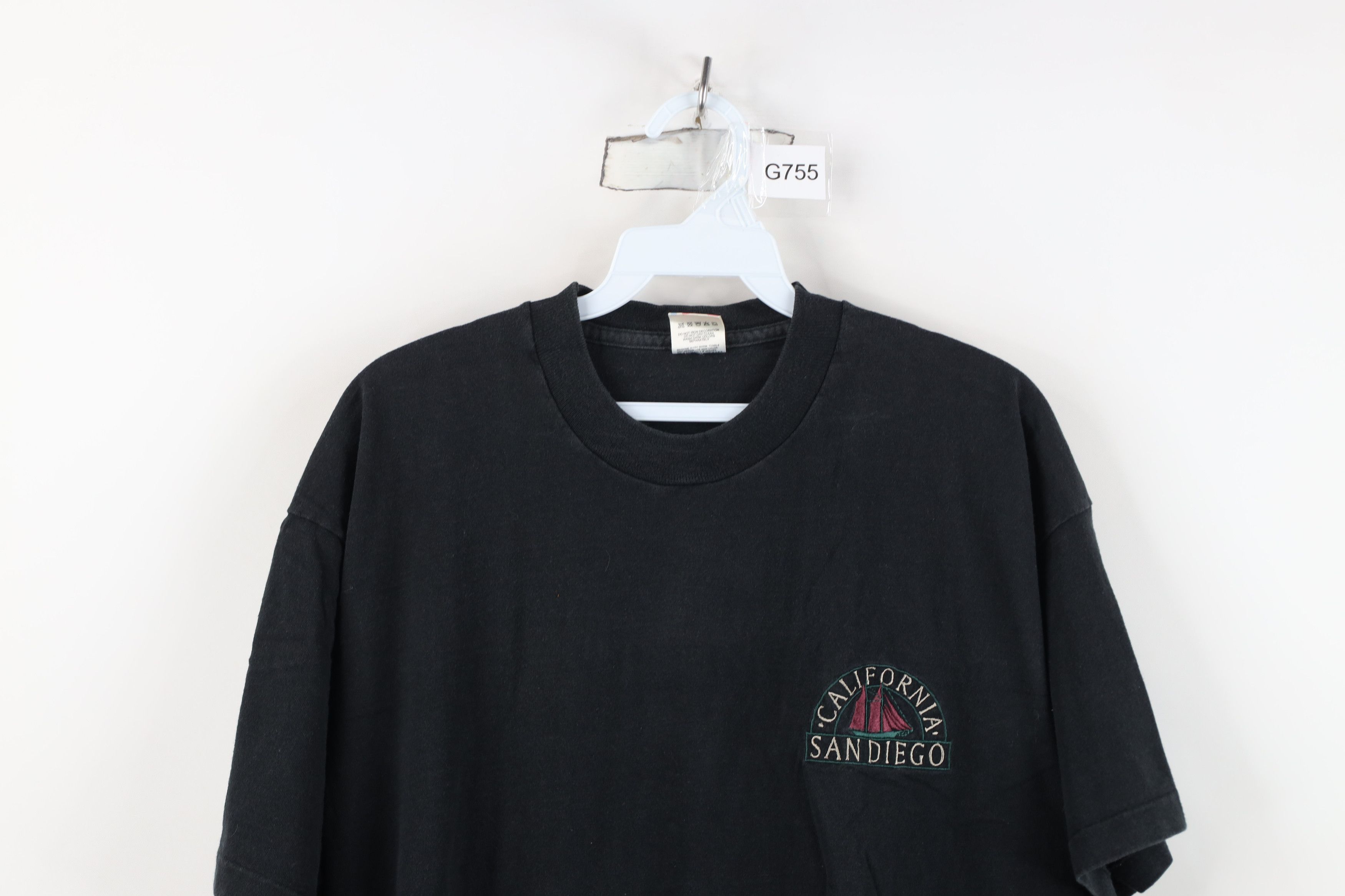 Vintage Vintage 90s Streetwear San Diego California T-Shirt USA Size US XL / EU 56 / 4 - 2 Thumbnail