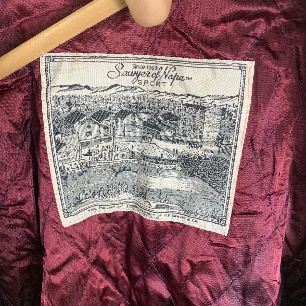 Sawyer of Napa Vintage SAWYER NAPA THERMOLITE Insulation Duffle Coat Size M / US 6-8 / IT 42-44 - 10 Thumbnail