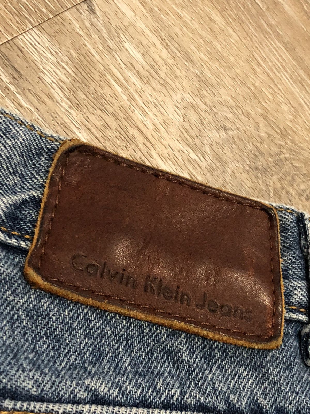 Calvin Klein Vtg 90s Calvin Klein Easy Fit Jeans Size US 33 - 5 Thumbnail
