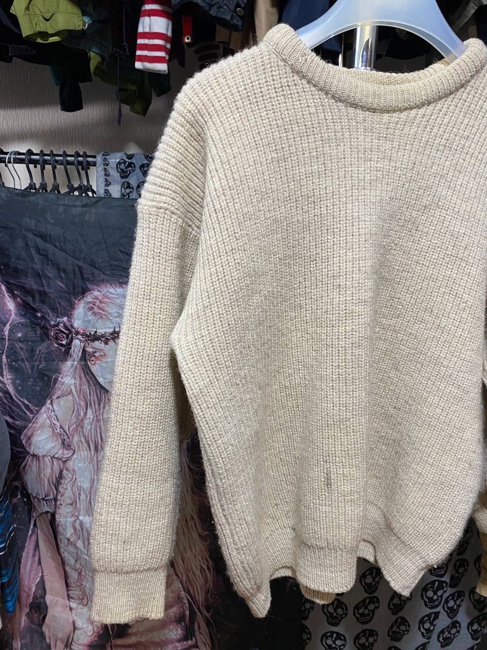 Barbour × Vintage VINTAGE BARBOUR MADE IN ENGLAND 80s HEAVY WOOL SWEATER Size US S / EU 44-46 / 1 - 2 Thumbnail