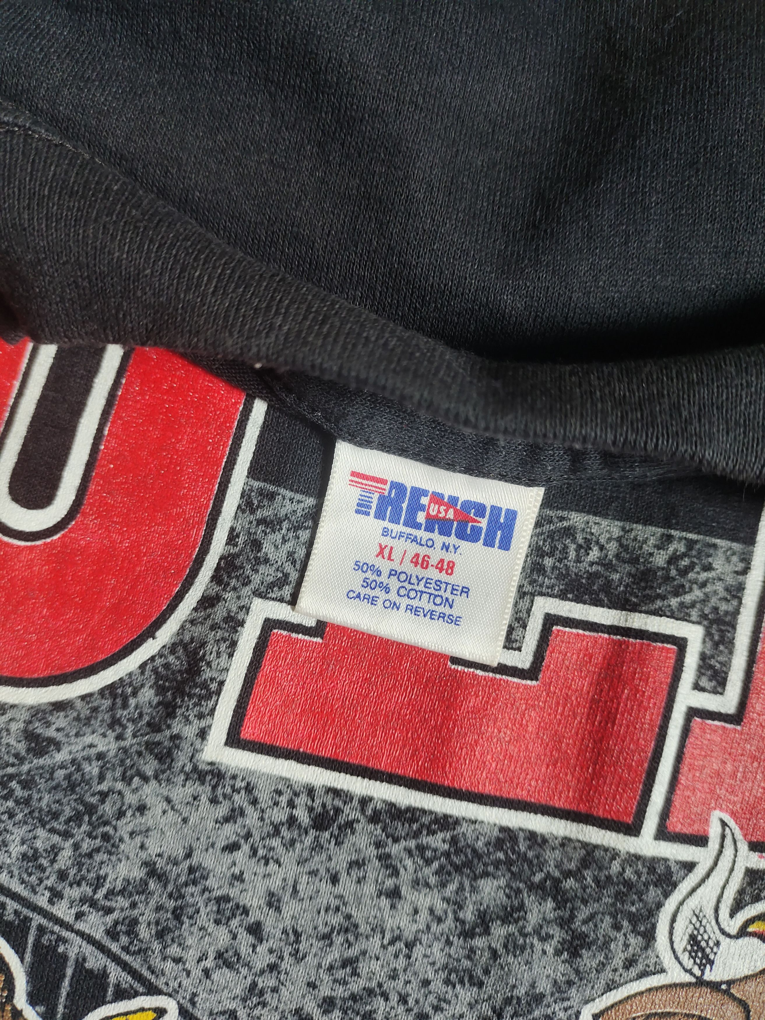 NBA × Vintage Vintage Chicago Bulls Back to Back 1991-1992 T-shirt Size US XL / EU 56 / 4 - 10 Thumbnail