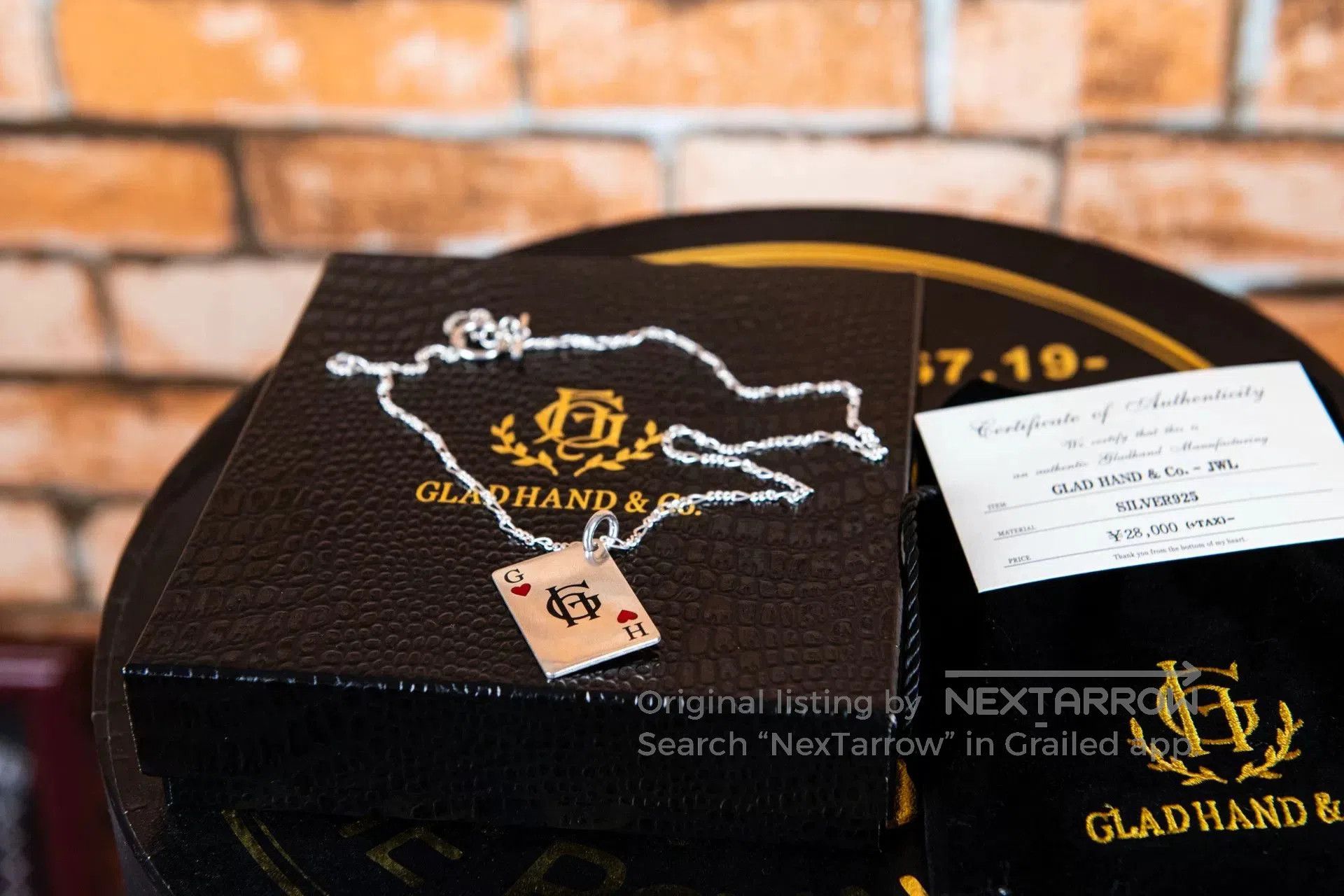 Other Gladhand Classic Poker Pendant. Size ONE SIZE - 1 Thumbnail