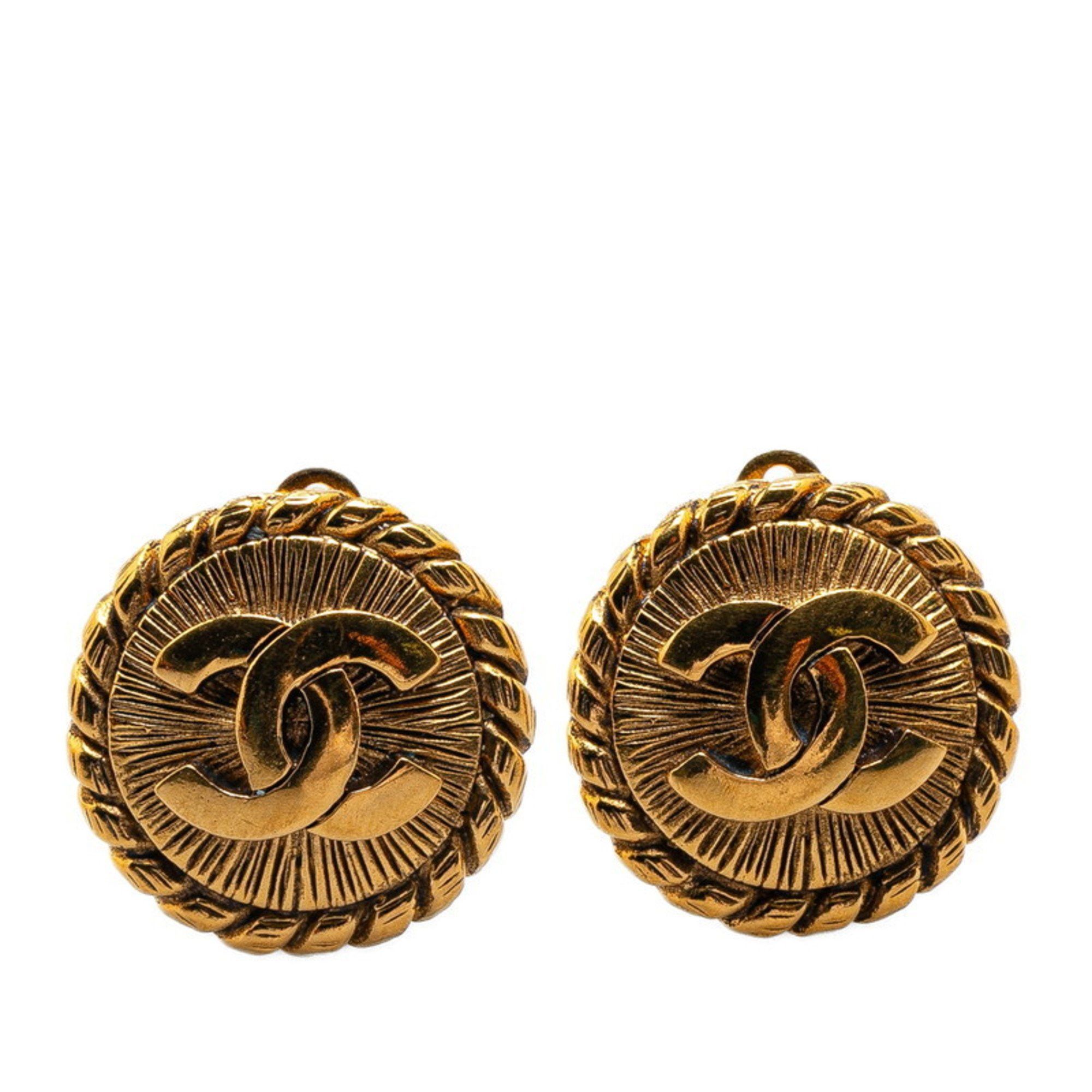 Chanel Chanel Coco Mark earring Size ONE SIZE - 1 Thumbnail