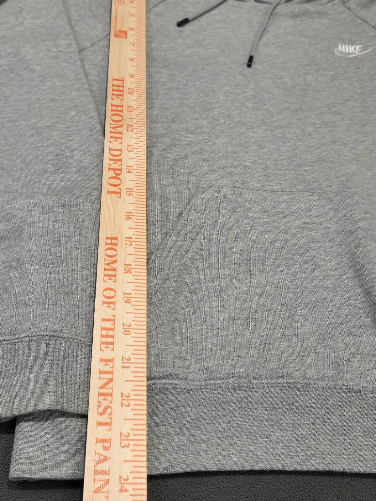 Nike Nike Men's Pullover Hoodie, Medium Gray Size US M / EU 48-50 / 2 - 2 Thumbnail